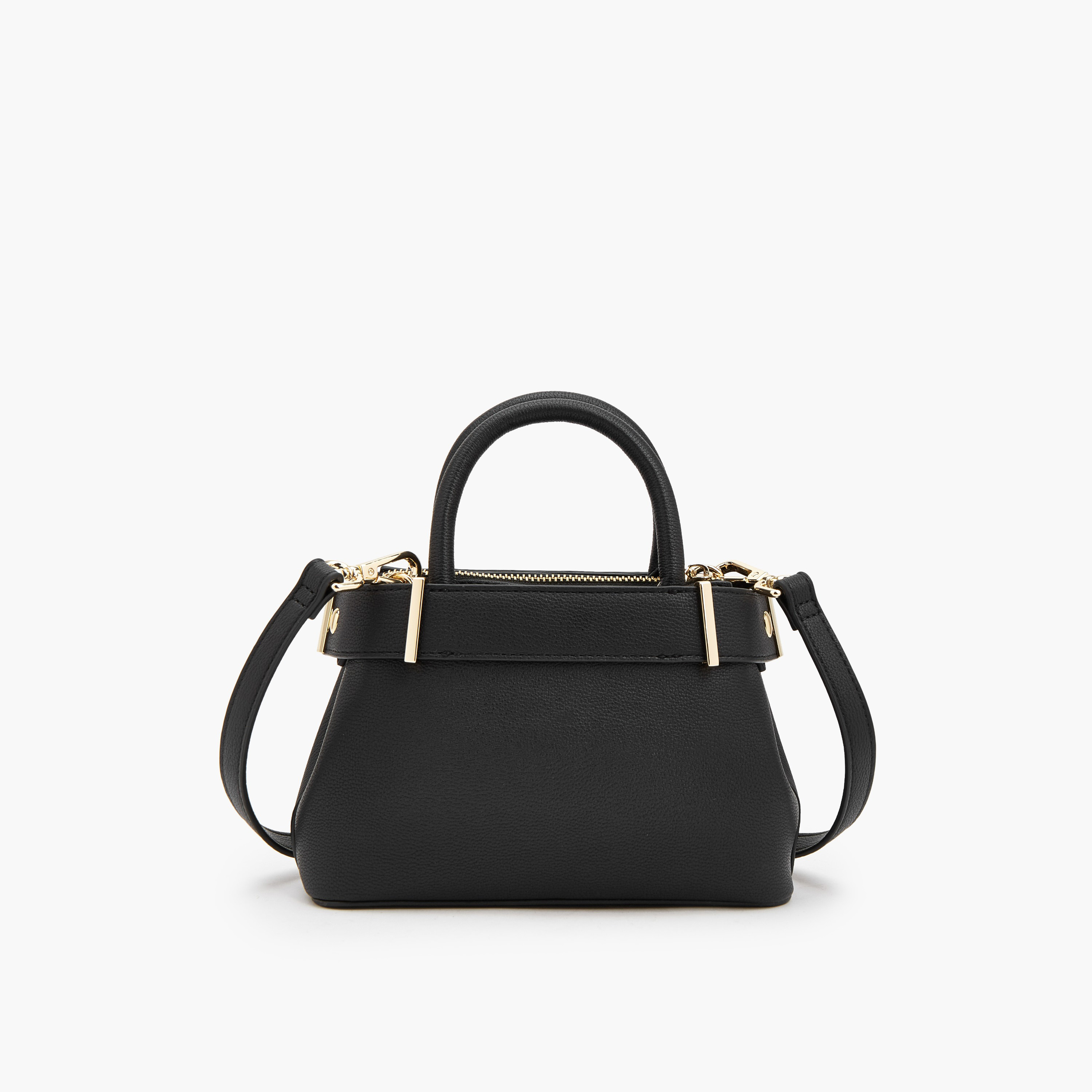 Celeste Textured Satchel Bag with Detachable Strap-women-bagsandwallets-handbags-image-6