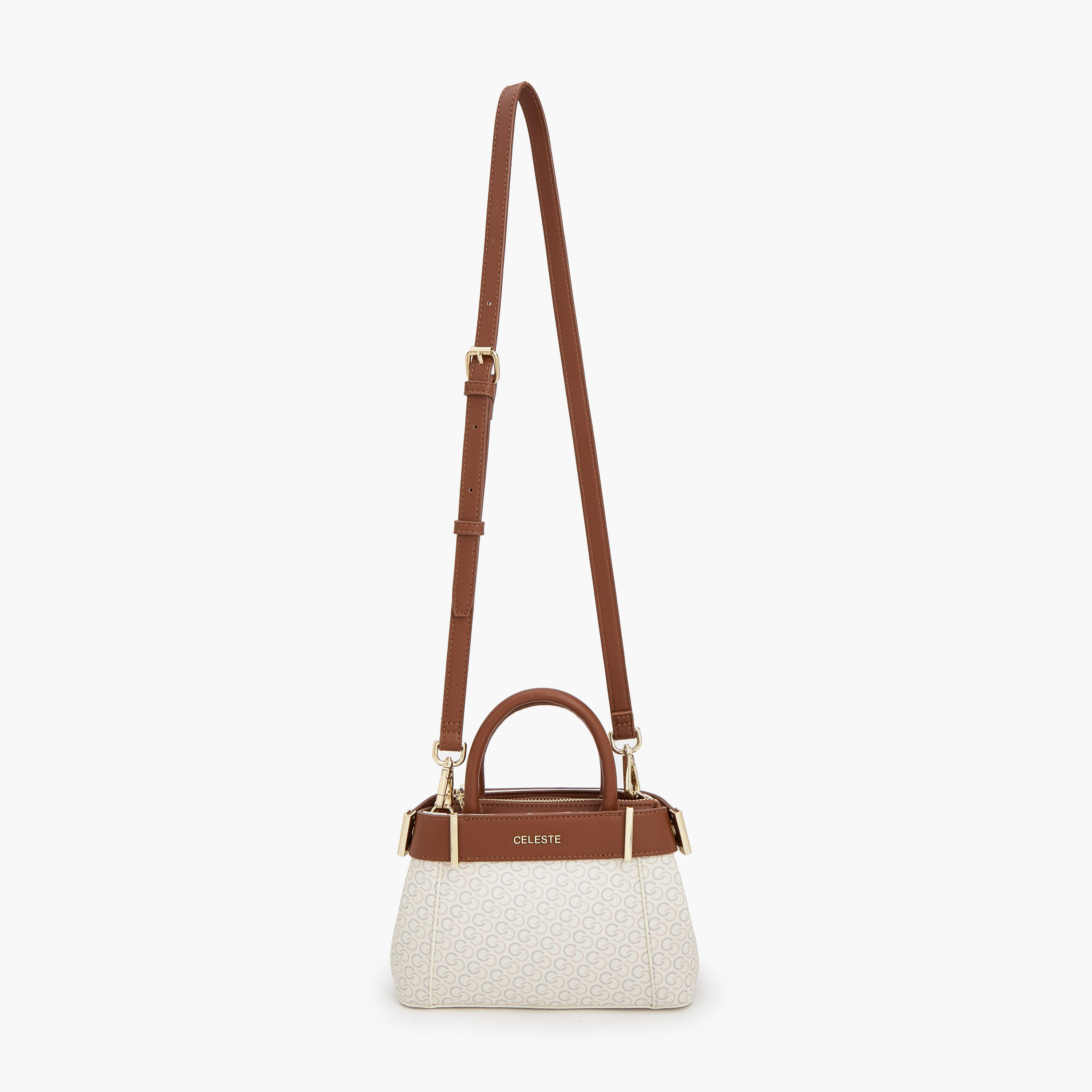 شنطة ساتشيل بارزة الملمس بحزام قابل للفصل من سيليست-women-bagsandwallets-handbags-image-3