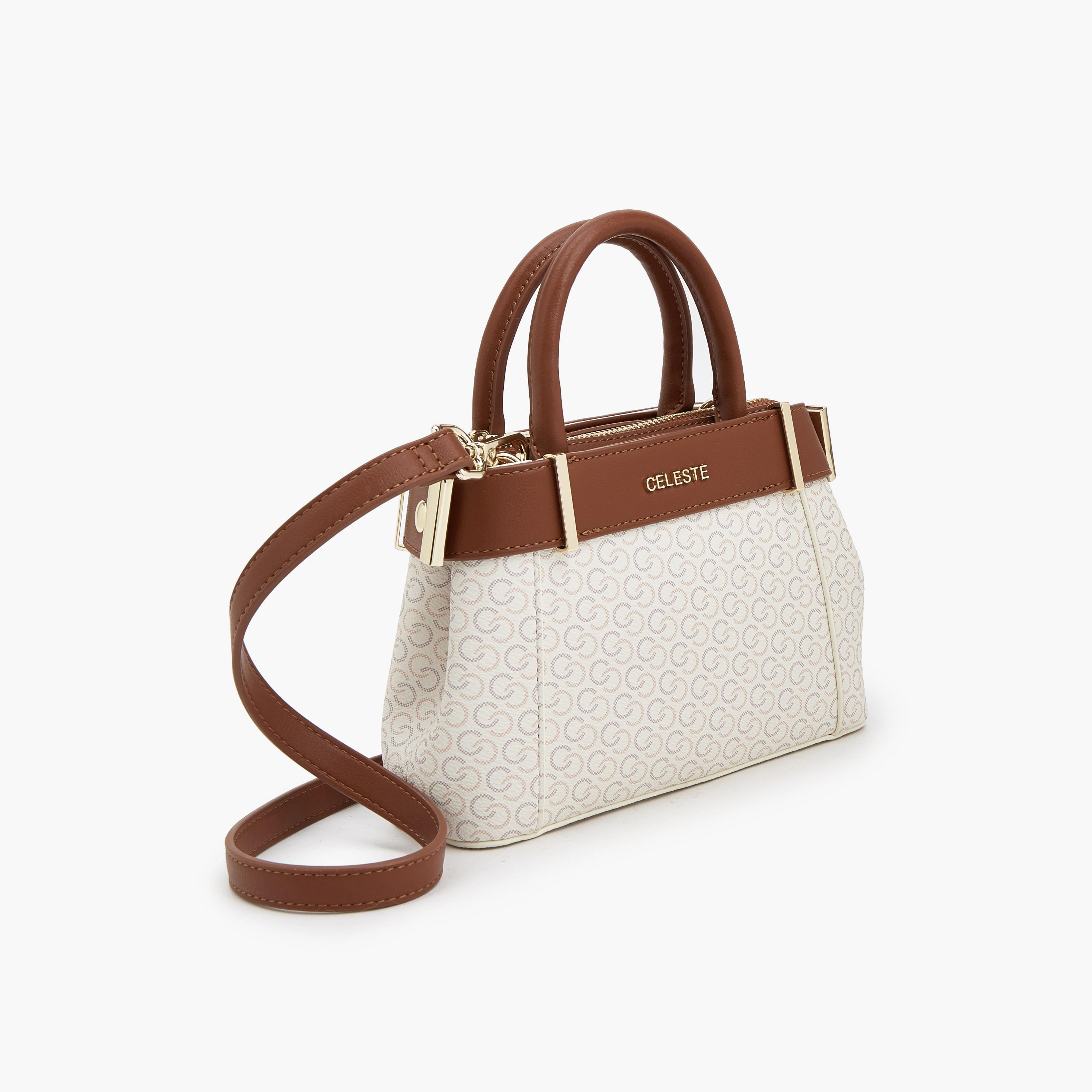 شنطة ساتشيل بارزة الملمس بحزام قابل للفصل من سيليست-women-bagsandwallets-handbags-image-4