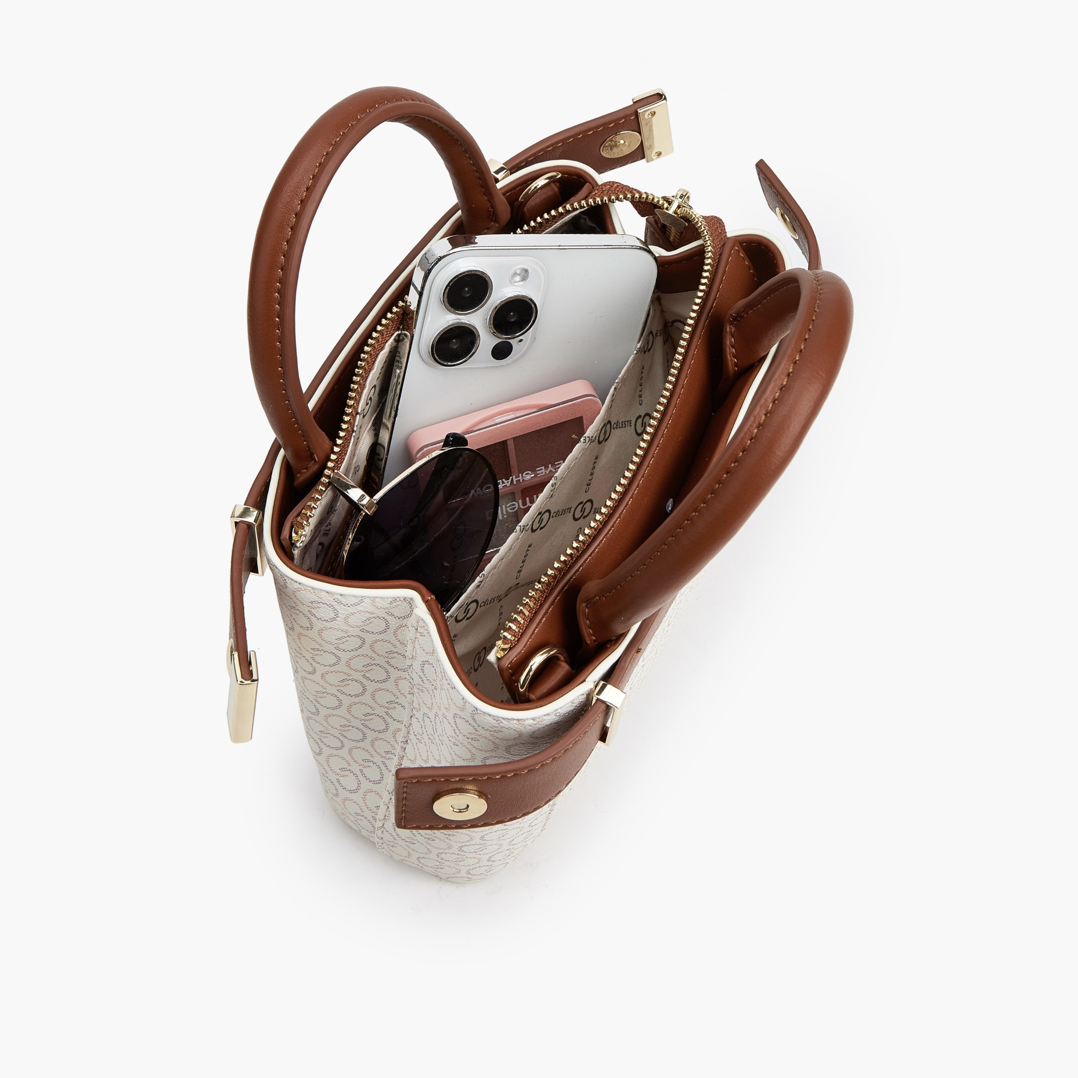 شنطة ساتشيل بارزة الملمس بحزام قابل للفصل من سيليست-women-bagsandwallets-handbags-image-8