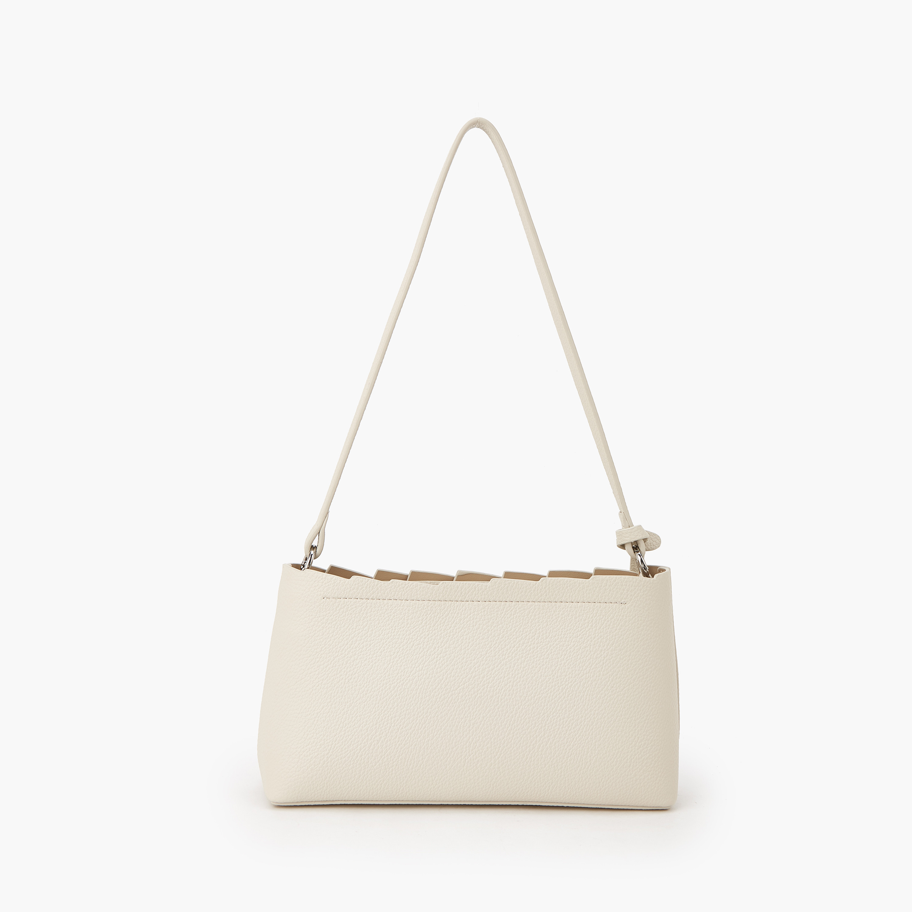 Celeste Textured Shoulder Bag with Strap Handle-women-bagsandwallets-handbags-image-5