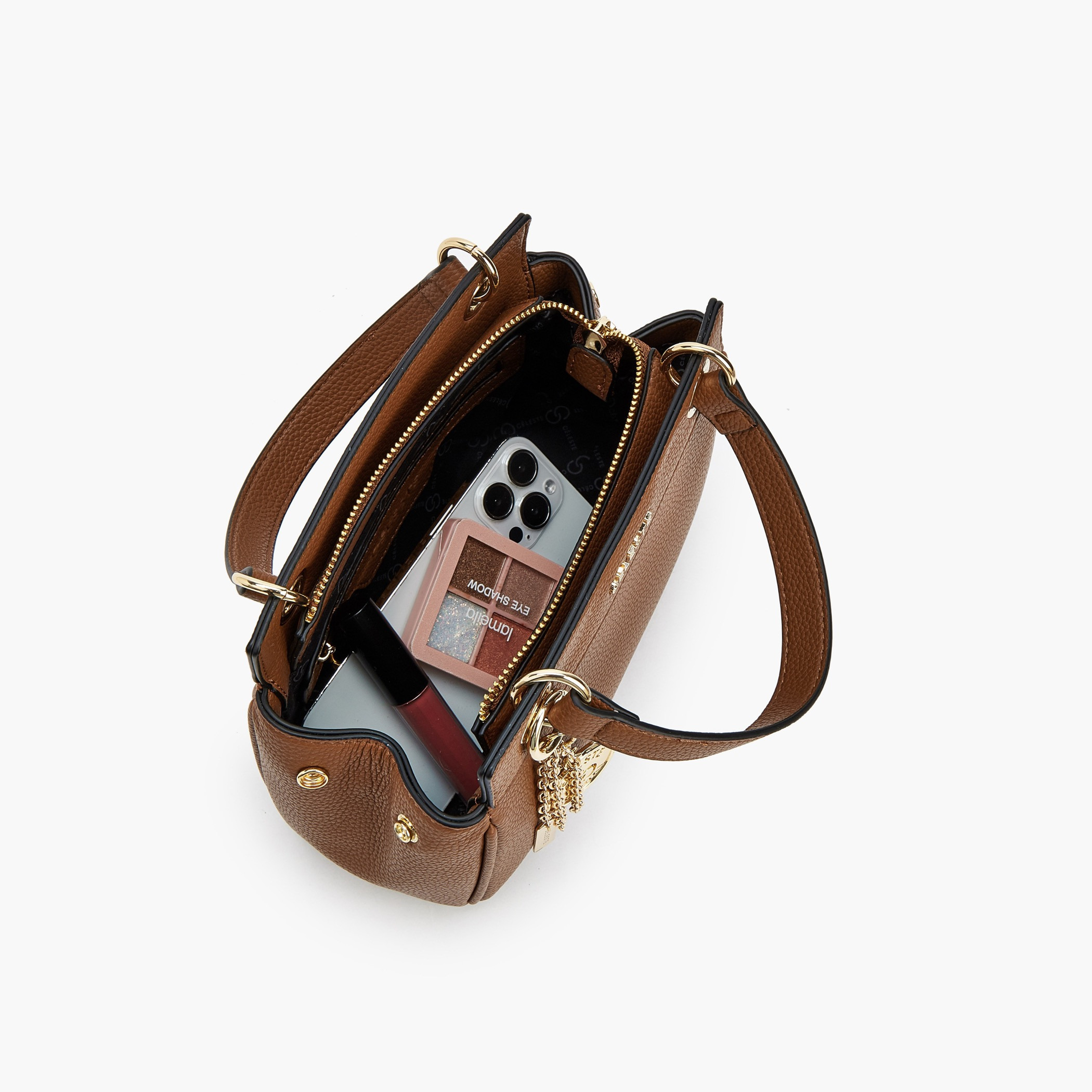 شنطة توتي بارزة الملمس بسحاب إغلاق من سيليست-women-bagsandwallets-handbags-image-7