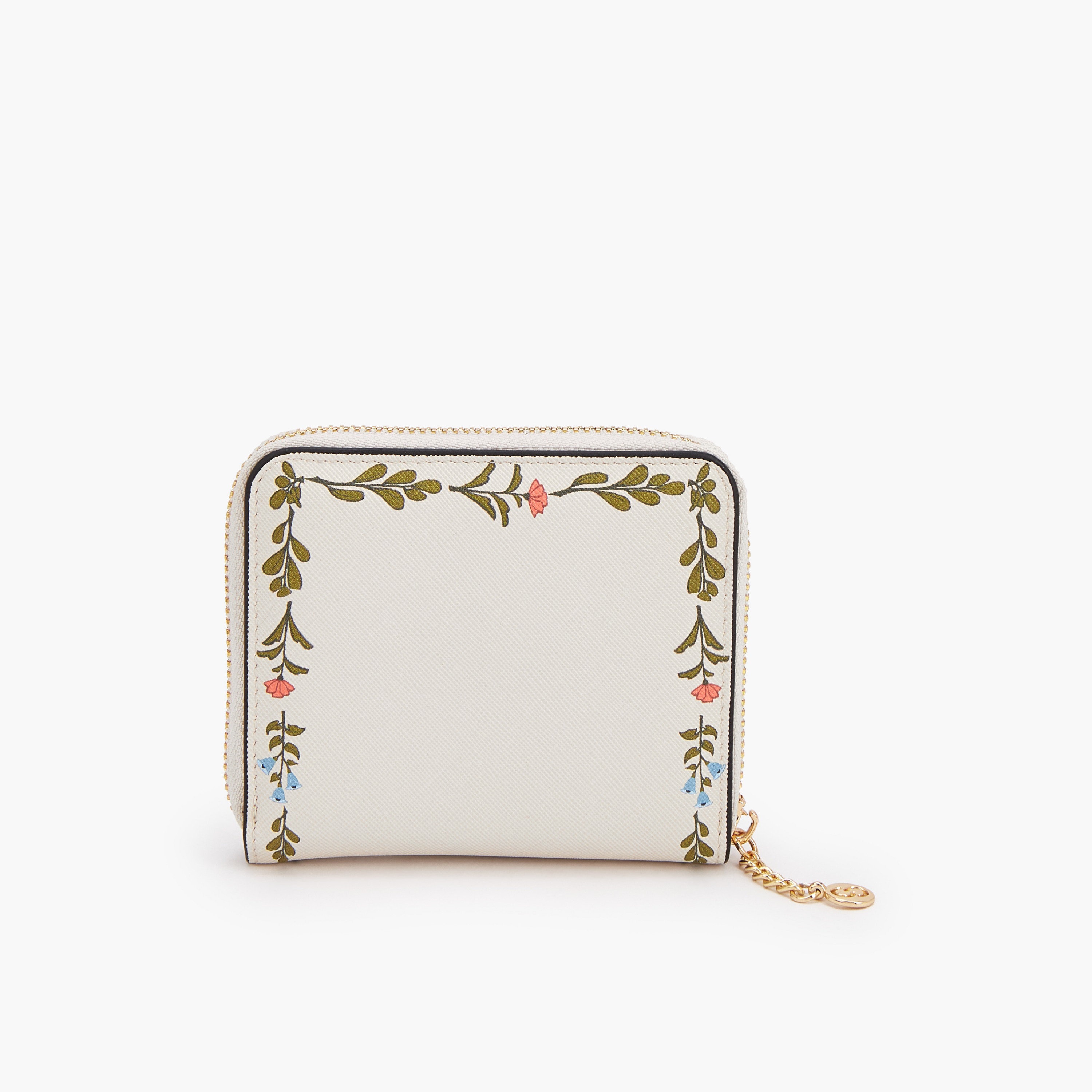 Celeste Floral Print Wallet with Zip Closure-women-bagsandwallets-wallets-image-3