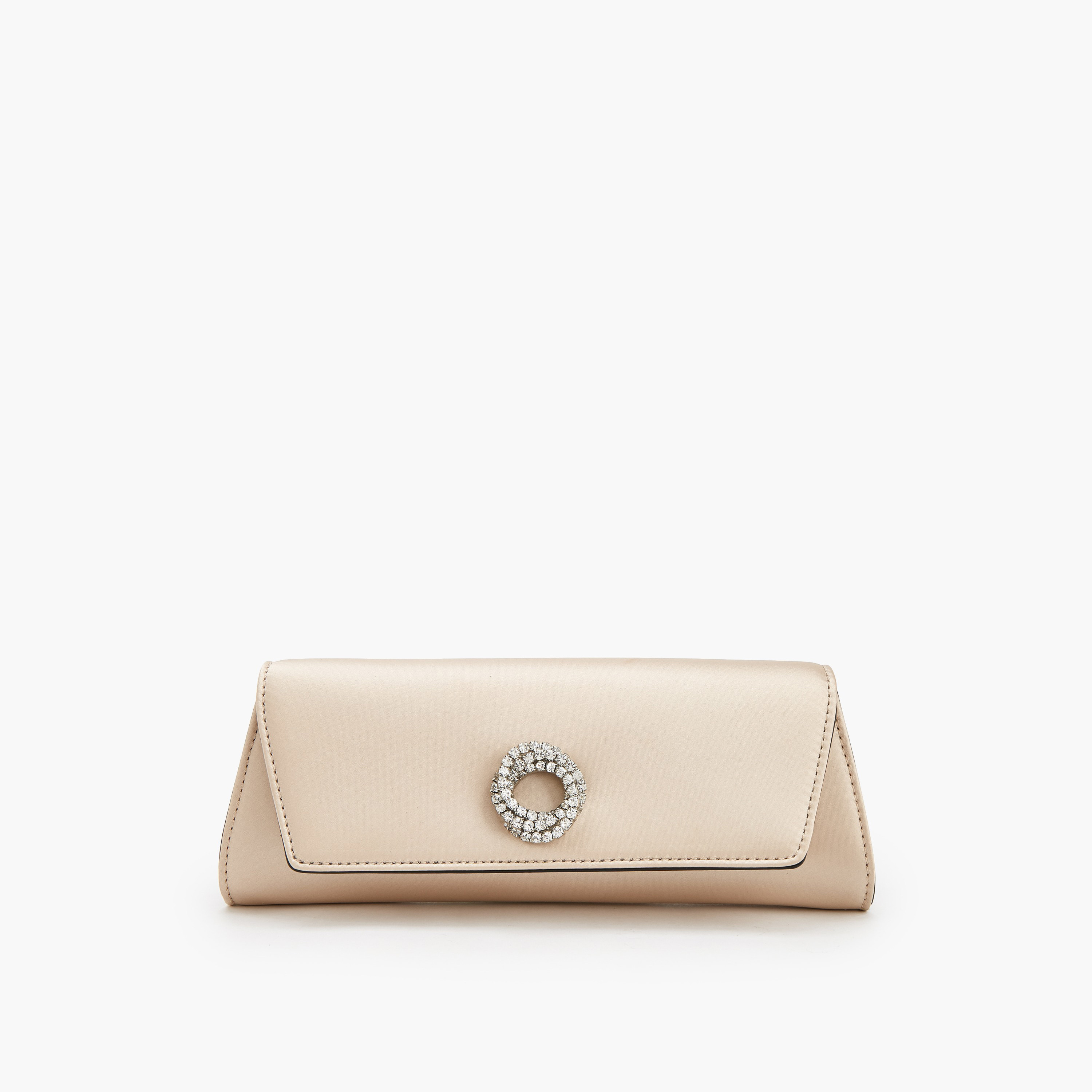 شنطة كلاتش مزينة بحزام سلسلة قابل للفصل من سيليست-women-bagsandwallets-handbags-image-1