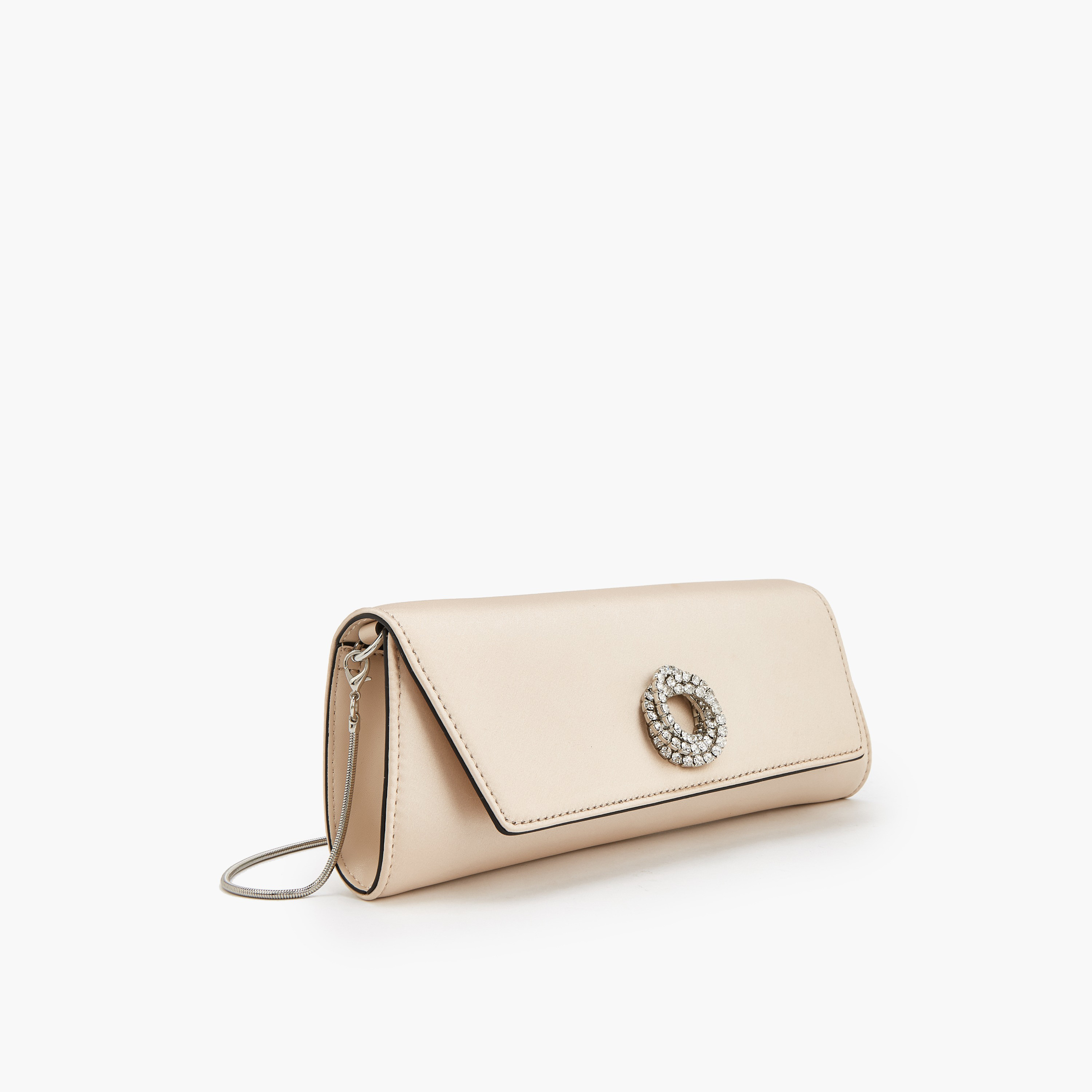 شنطة كلاتش مزينة بحزام سلسلة قابل للفصل من سيليست-women-bagsandwallets-handbags-image-3