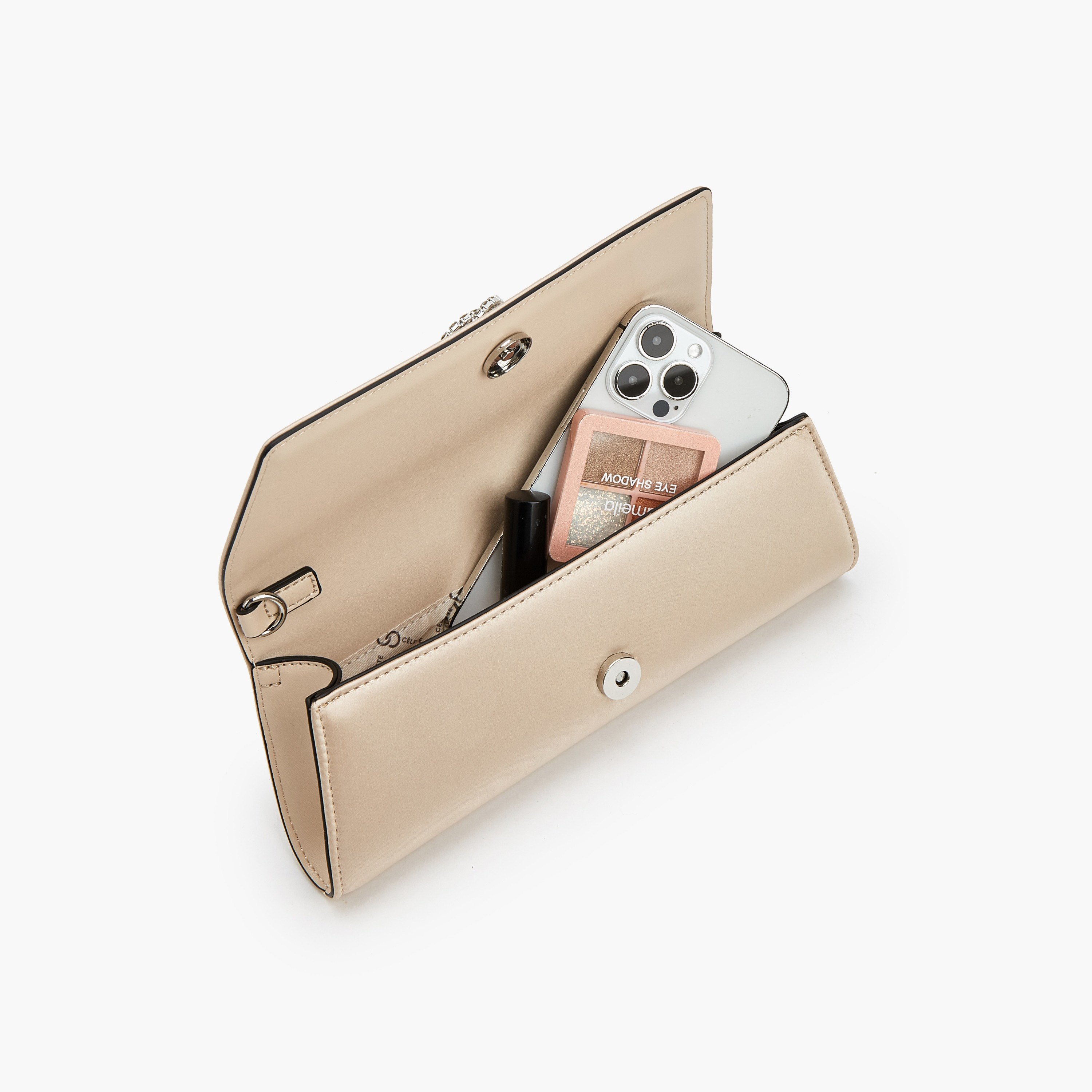 شنطة كلاتش مزينة بحزام سلسلة قابل للفصل من سيليست-women-bagsandwallets-handbags-image-7