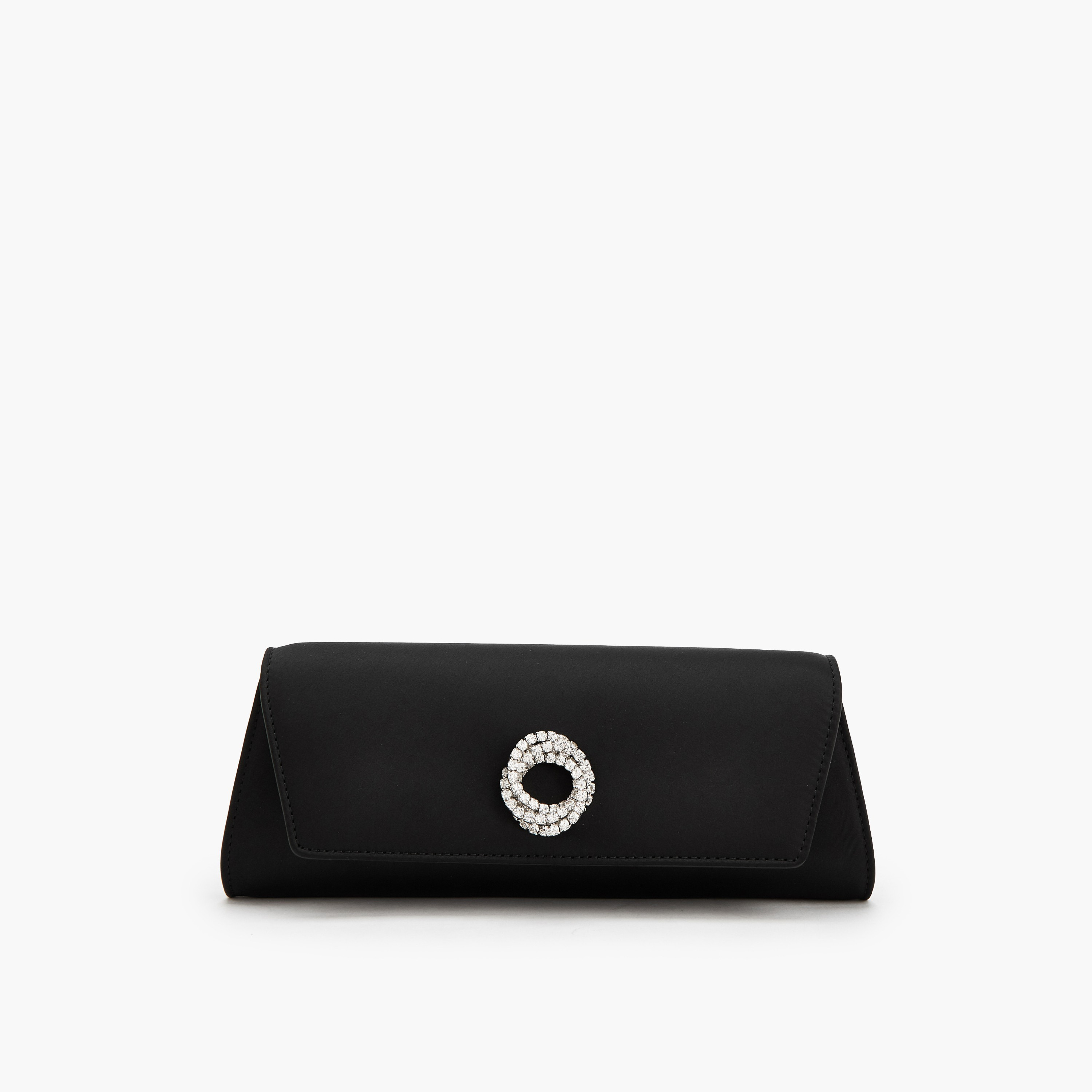 شنطة كلاتش مزينة بحزام سلسلة قابل للفصل من سيليست-women-bagsandwallets-handbags-image-1