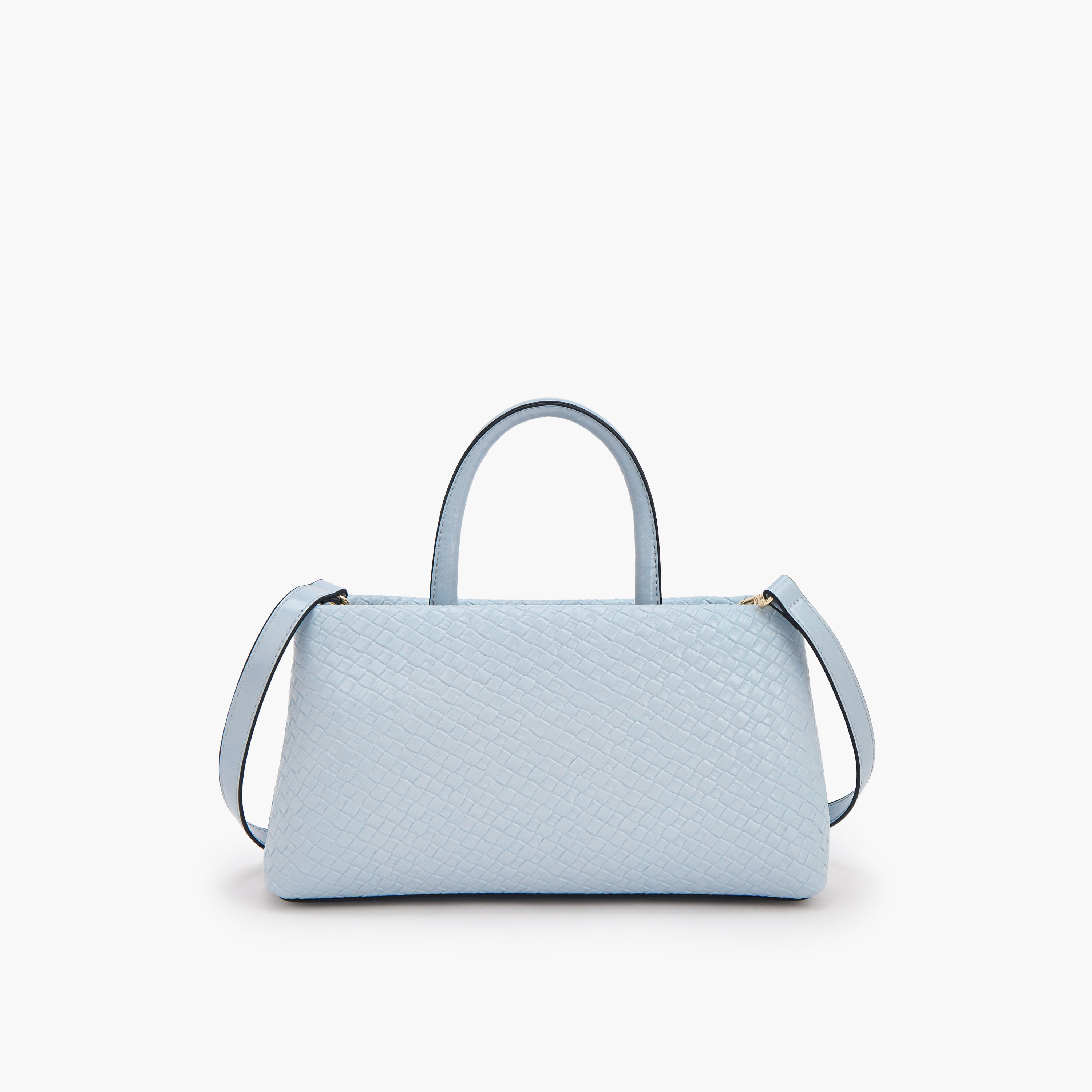 Celeste Textured Satchel Bag with Detachable Strap-women-bagsandwallets-handbags-image-5
