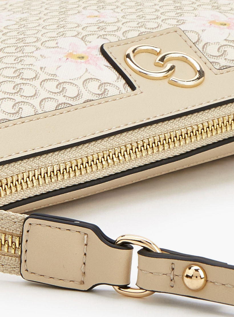 شنطة كتف بطبعات مونوجرام ومقبض حزام من سيليست-women-bagsandwallets-handbags-image-6