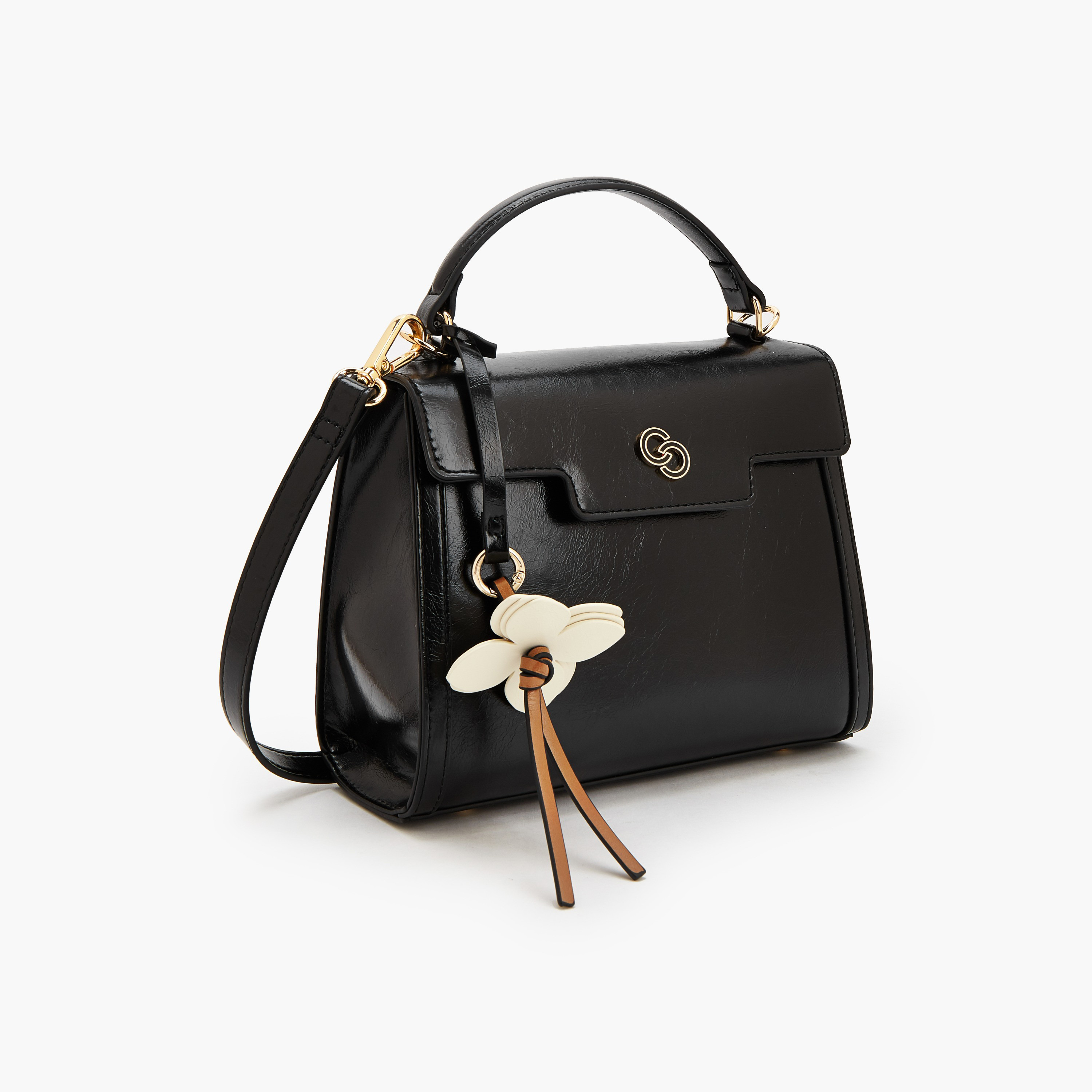 شنطة ساتشيل سادة بحزام قابل للفصل من سيليست-women-bagsandwallets-handbags-image-3