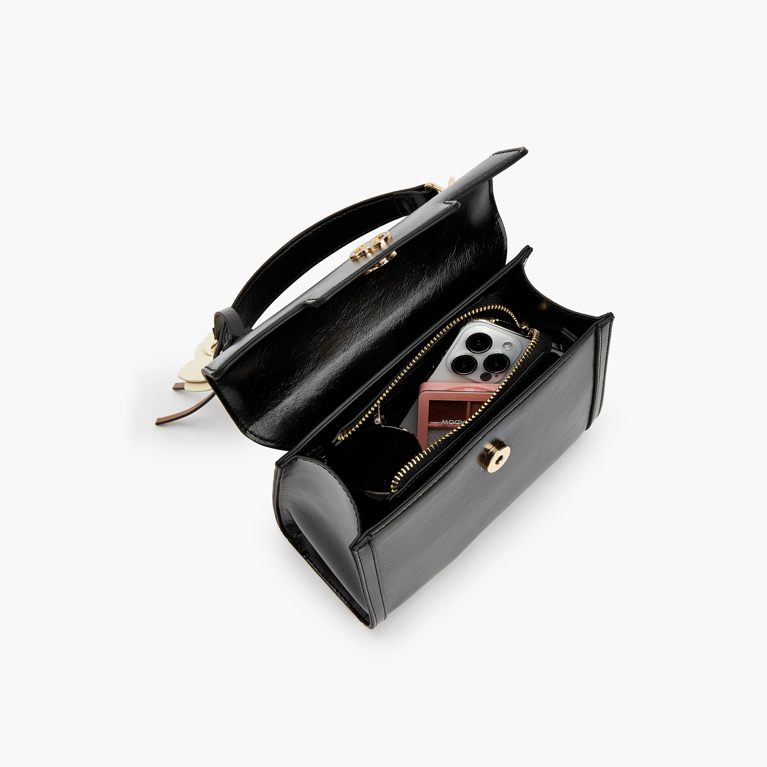شنطة ساتشيل سادة بحزام قابل للفصل من سيليست-women-bagsandwallets-handbags-image-7