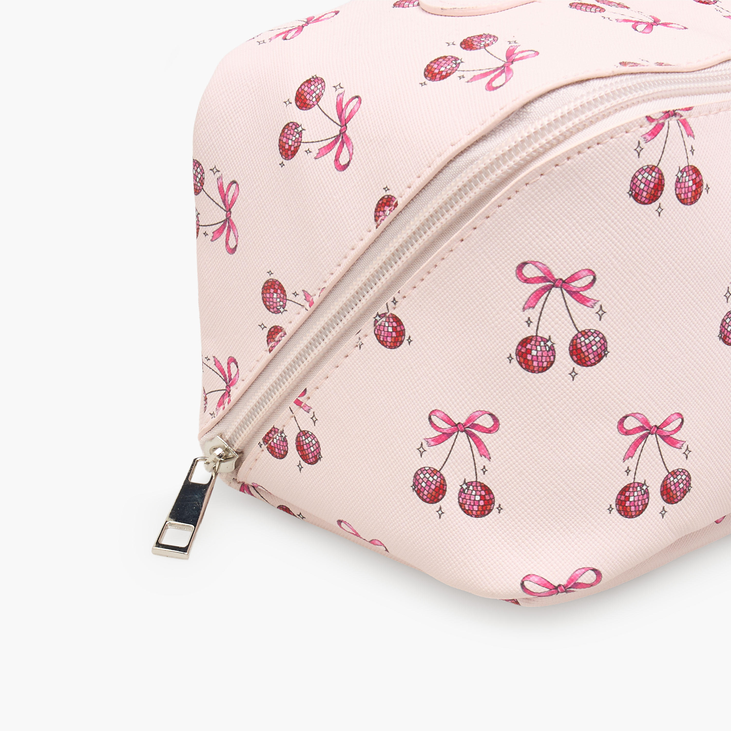 Cherry Print Cosmetic Bag with Handle-beautyandpersonalcare-makeup-brushesandaccessories-makeuppouches-image-5