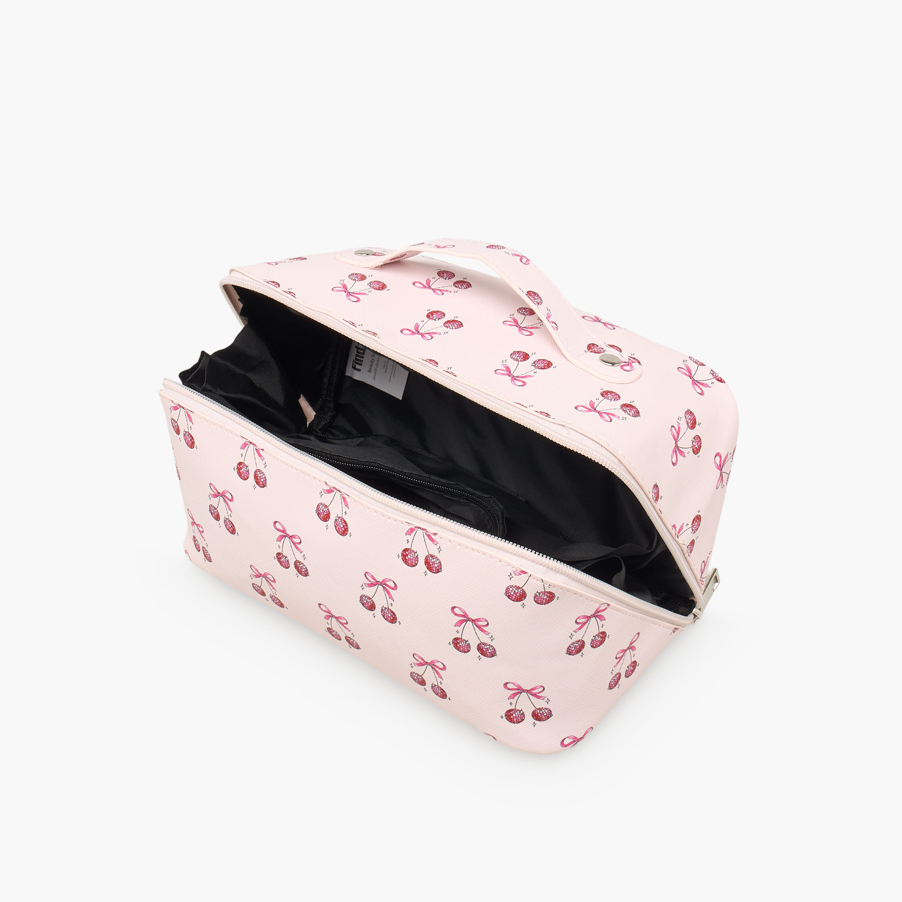 Cherry Print Cosmetic Bag with Handle-beautyandpersonalcare-makeup-brushesandaccessories-makeuppouches-image-7