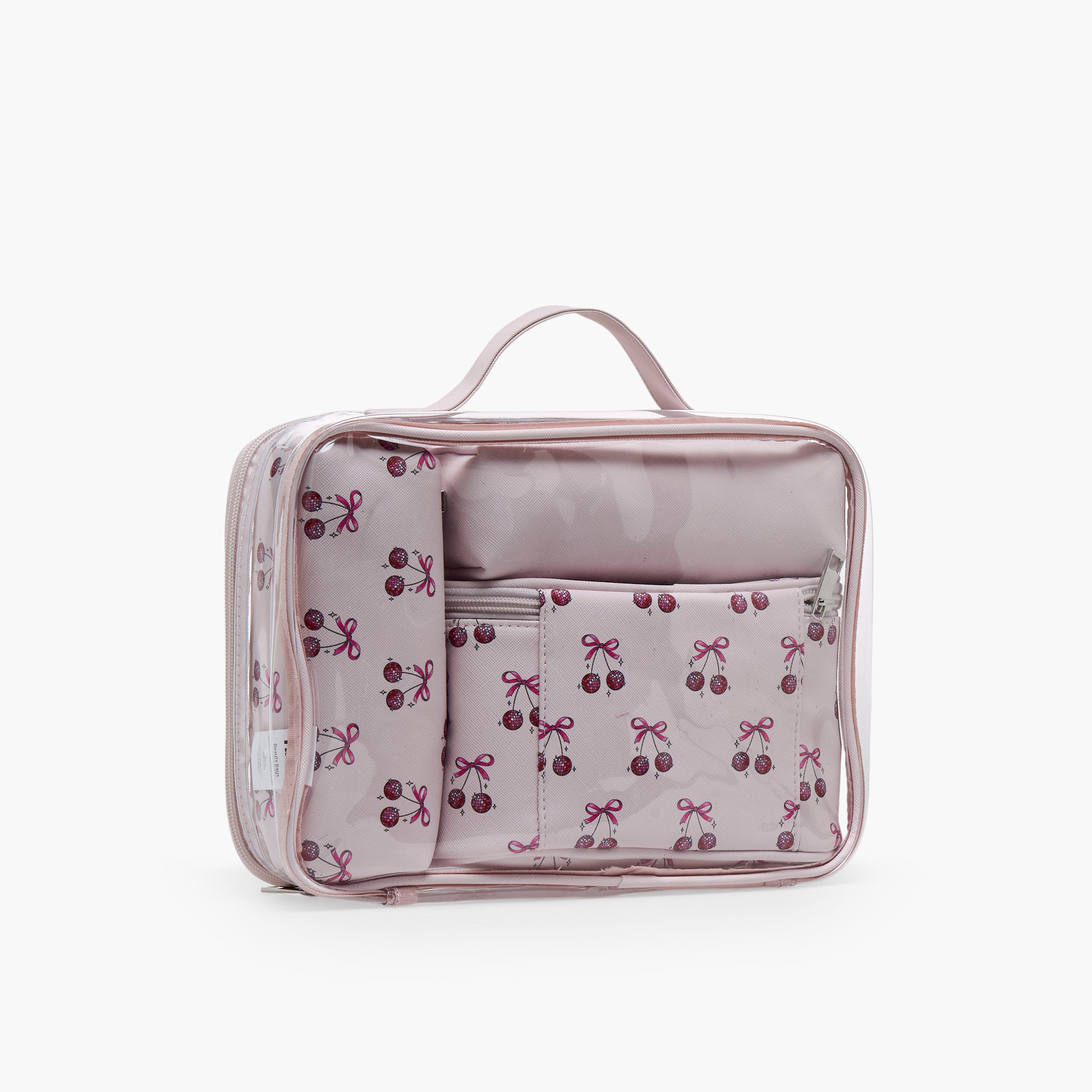 Assorted 4-Piece Cosmetic Bag Set-household-storage-cosmeticorganizing-makeuporganizersandsets-image-3