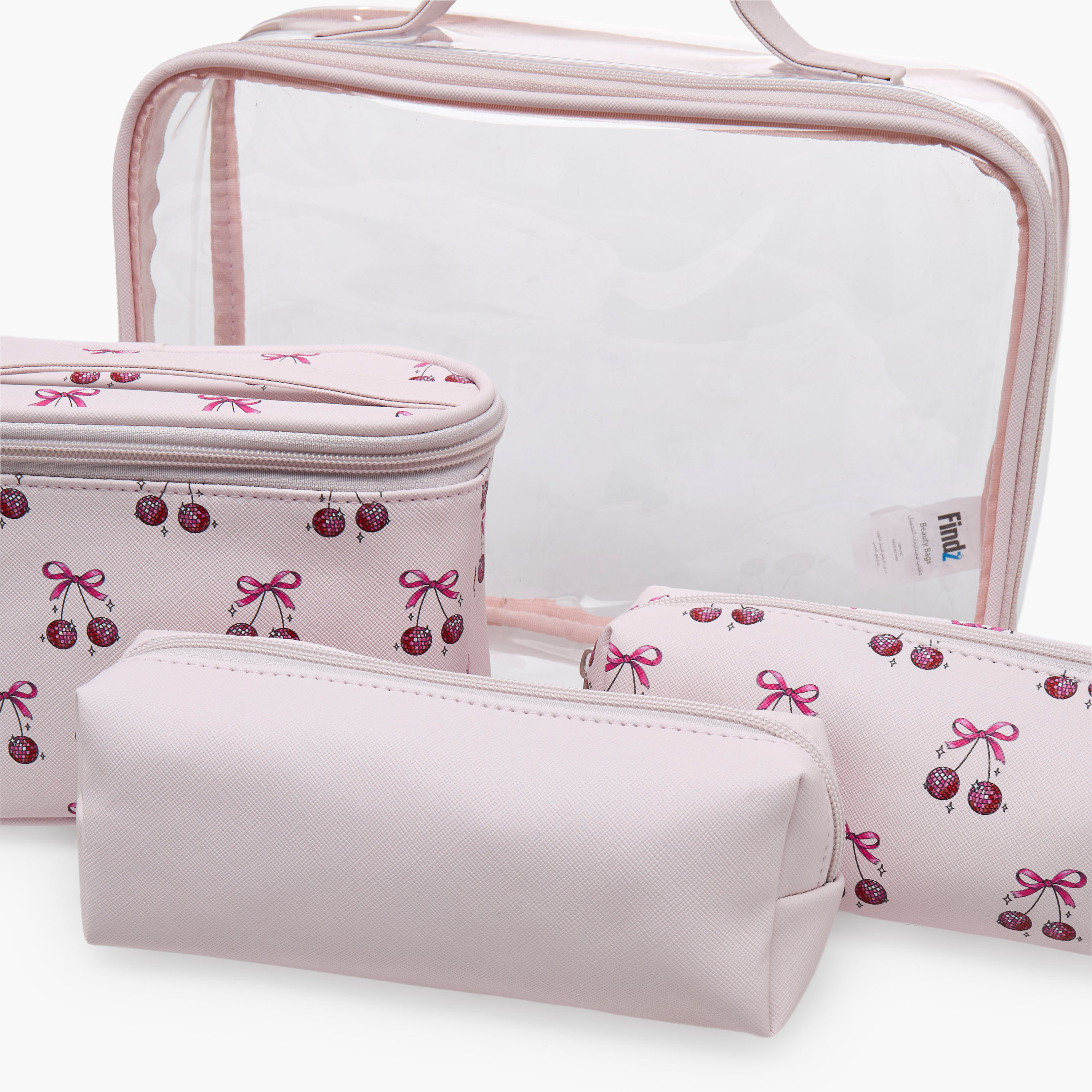 Assorted 4-Piece Cosmetic Bag Set-household-storage-cosmeticorganizing-makeuporganizersandsets-image-9