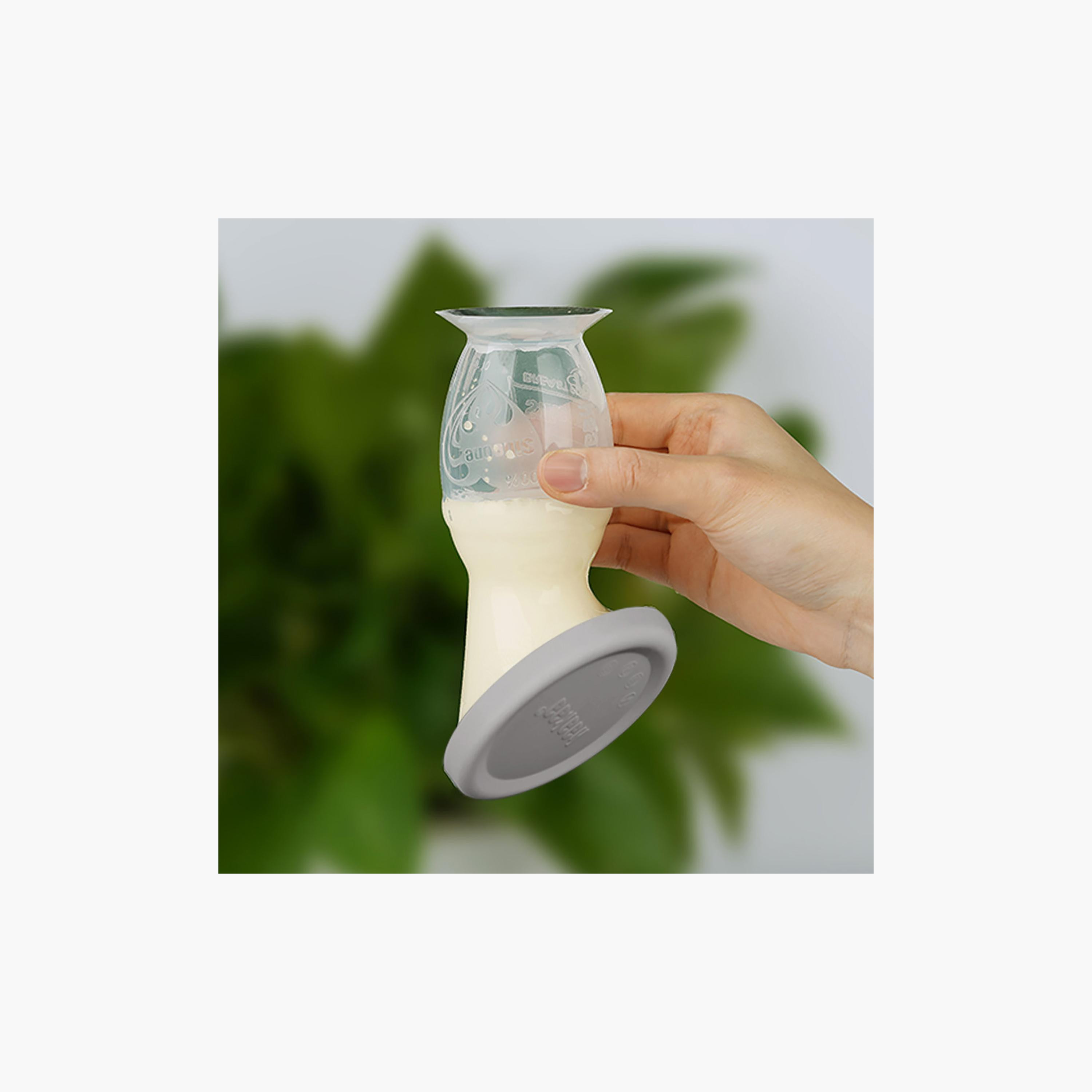Haakaa Gen 2 Silicone Breast Pump & Cap Set - 150ml-baby-feeding-breastfeedingandcare-image-3