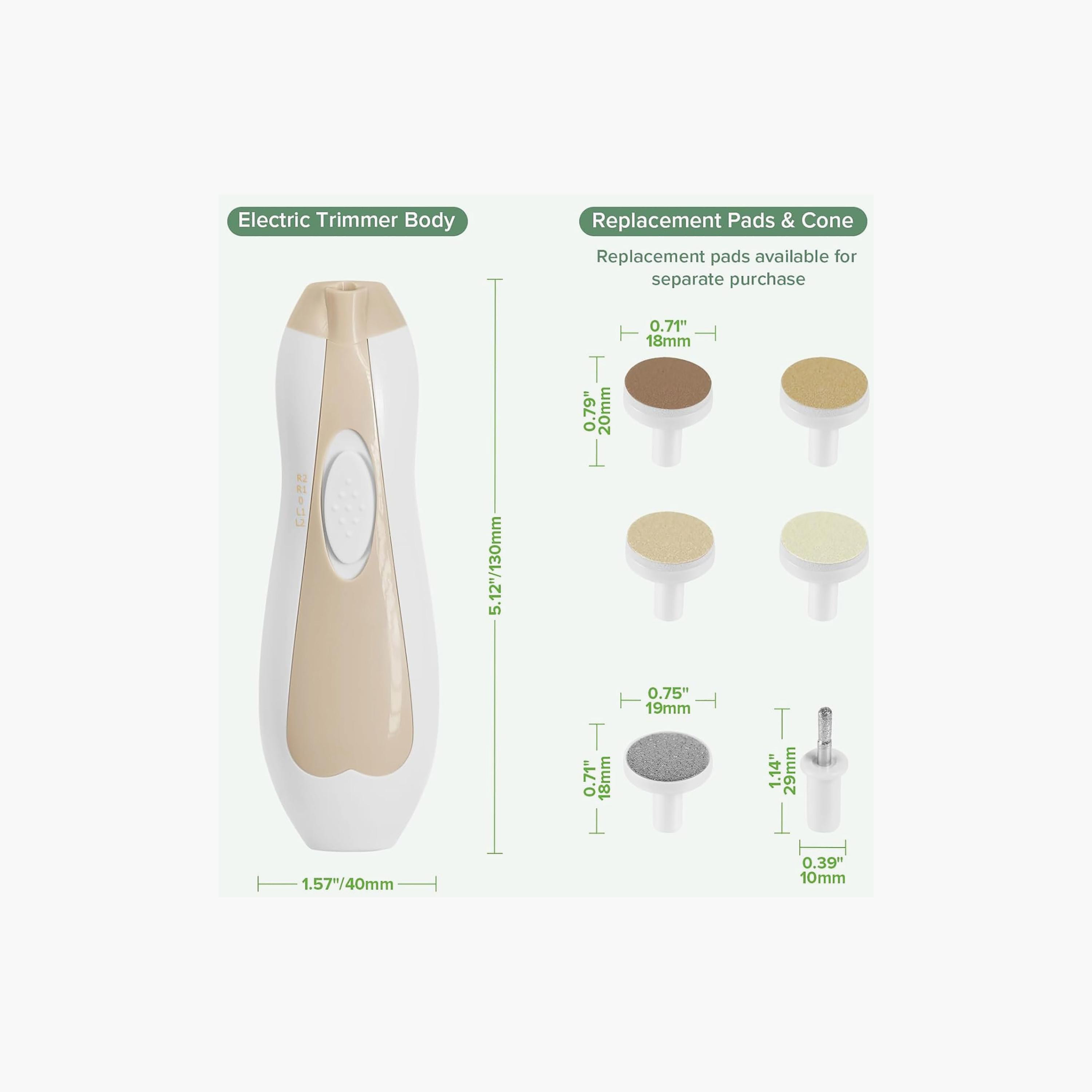 مجموعة العناية بالأظافر بيبي التي تعمل بالبطارية من هاكا - بلوط-baby-bathandcare-grooming-image-10
