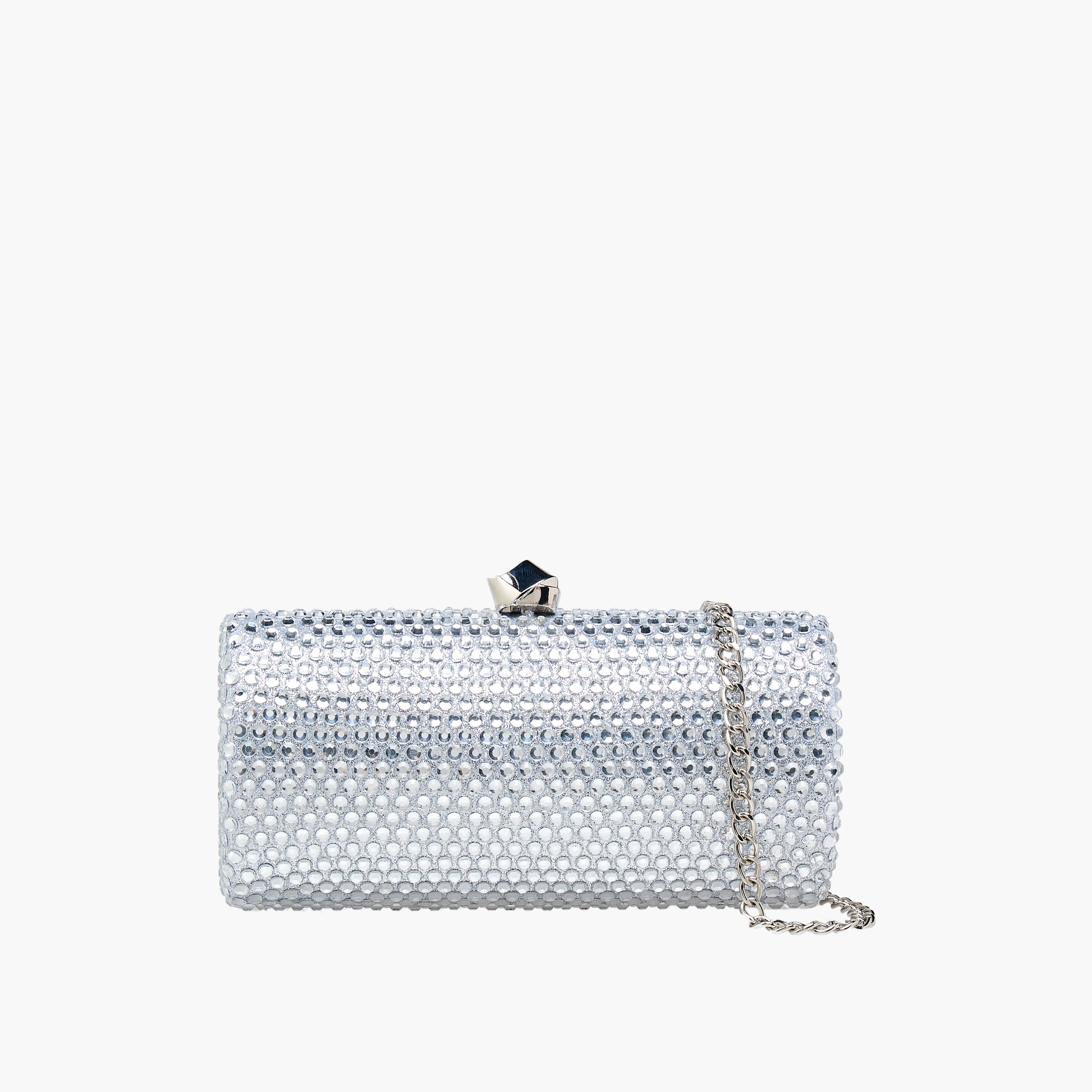 شنطة كلاتش مزينة بحزام سلسلة قابل للفصل من ساشا-women-bagsandwallets-handbags-image-1