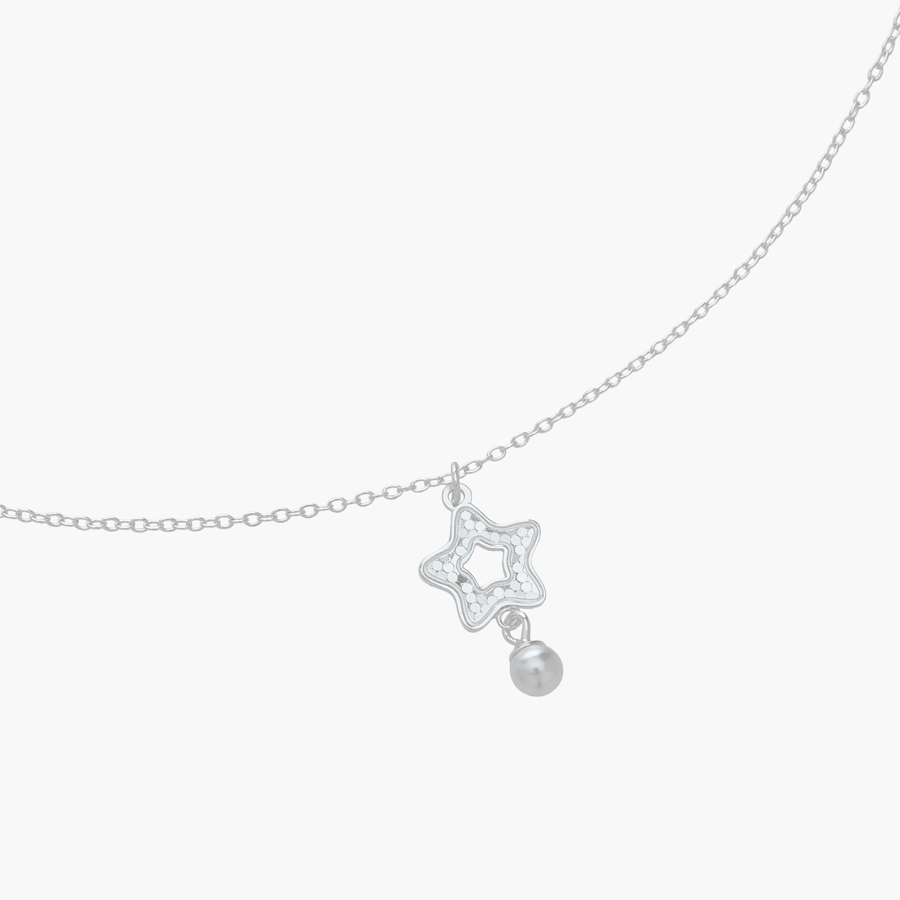 عقد فضي اللون بدلاية-women-watchesandjewellery-jewellery-necklacesandpendants-image-4