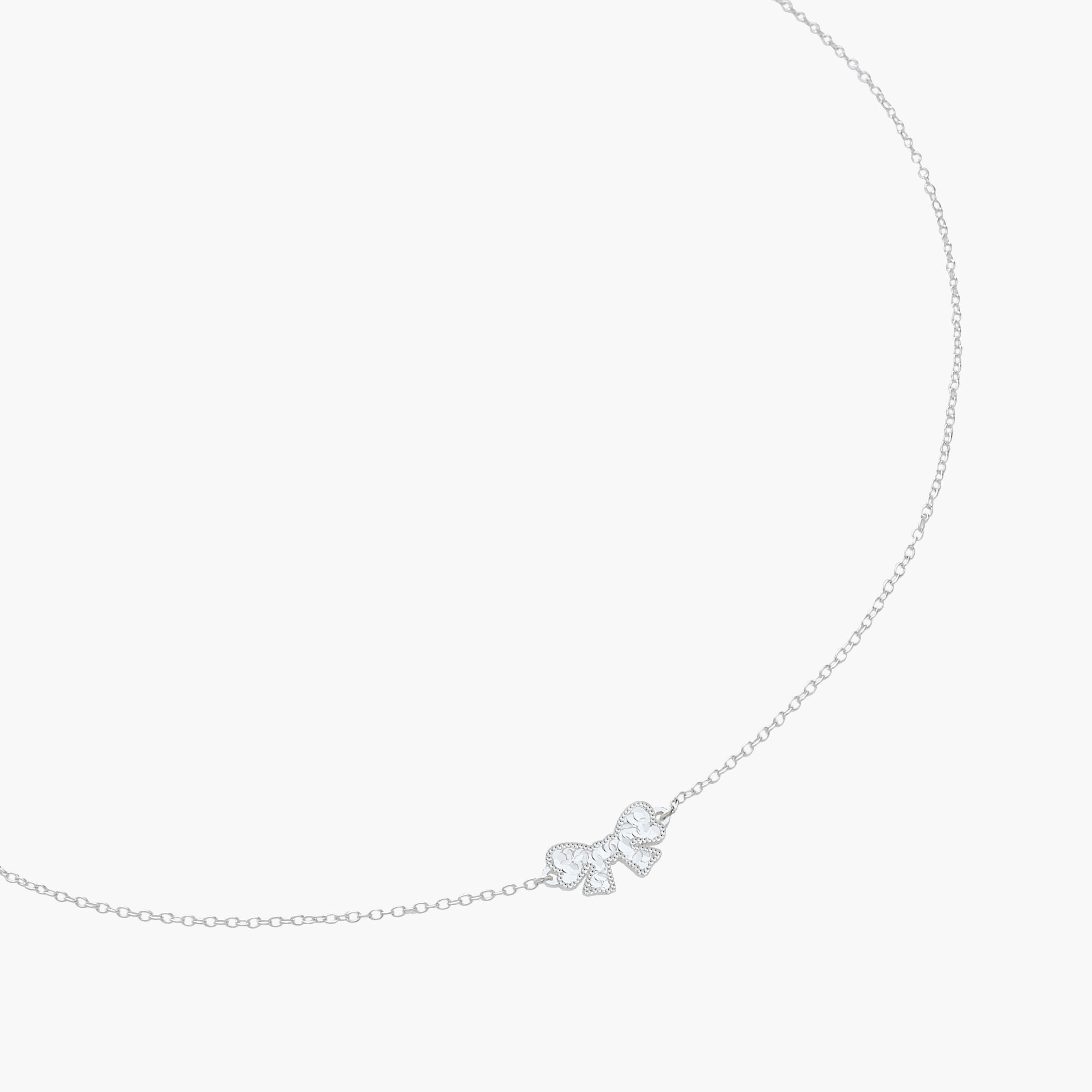 عقد بلون فضي ودلاية فيونكة-women-watchesandjewellery-jewellery-necklacesandpendants-image-2