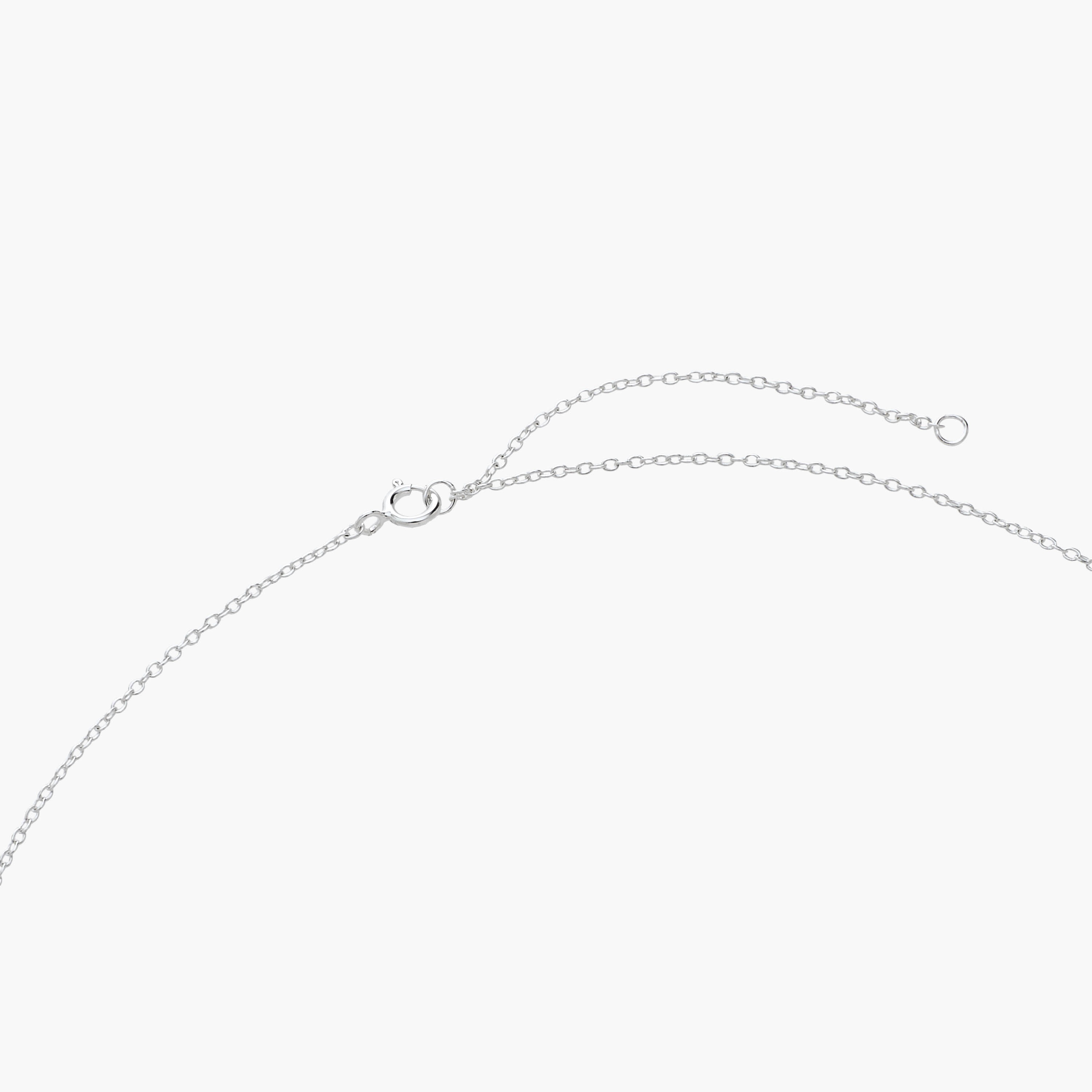 عقد بلون فضي ودلاية فيونكة-women-watchesandjewellery-jewellery-necklacesandpendants-image-3