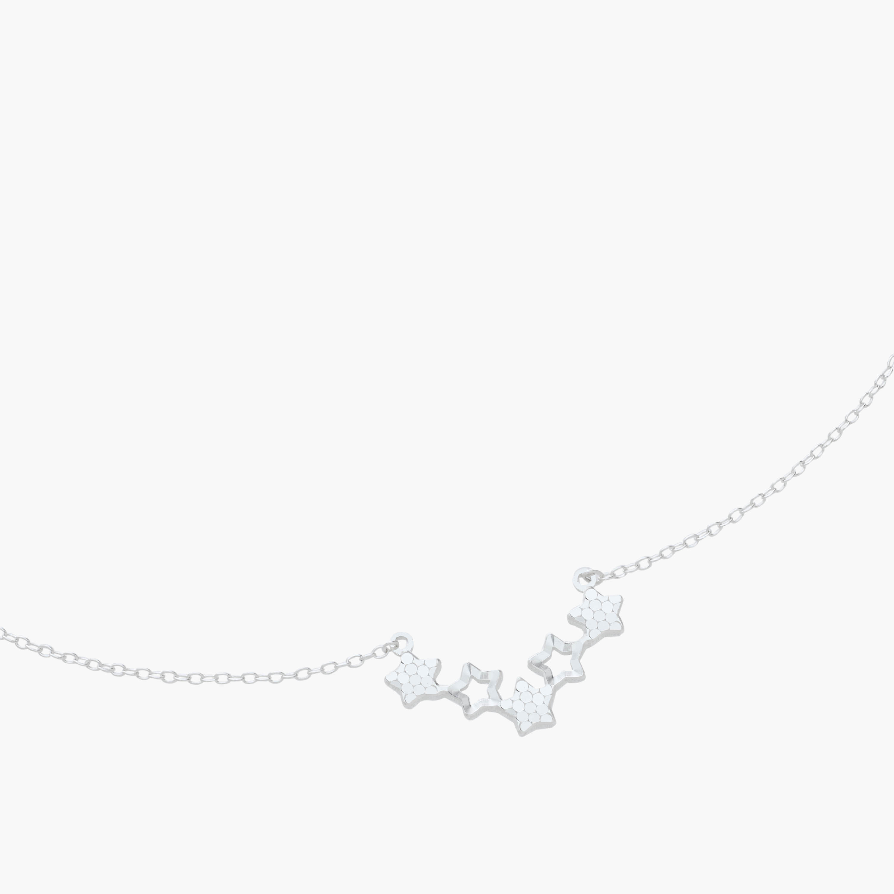 عقد فضي اللون بتزيينات نجوم-women-watchesandjewellery-jewellery-necklacesandpendants-image-4