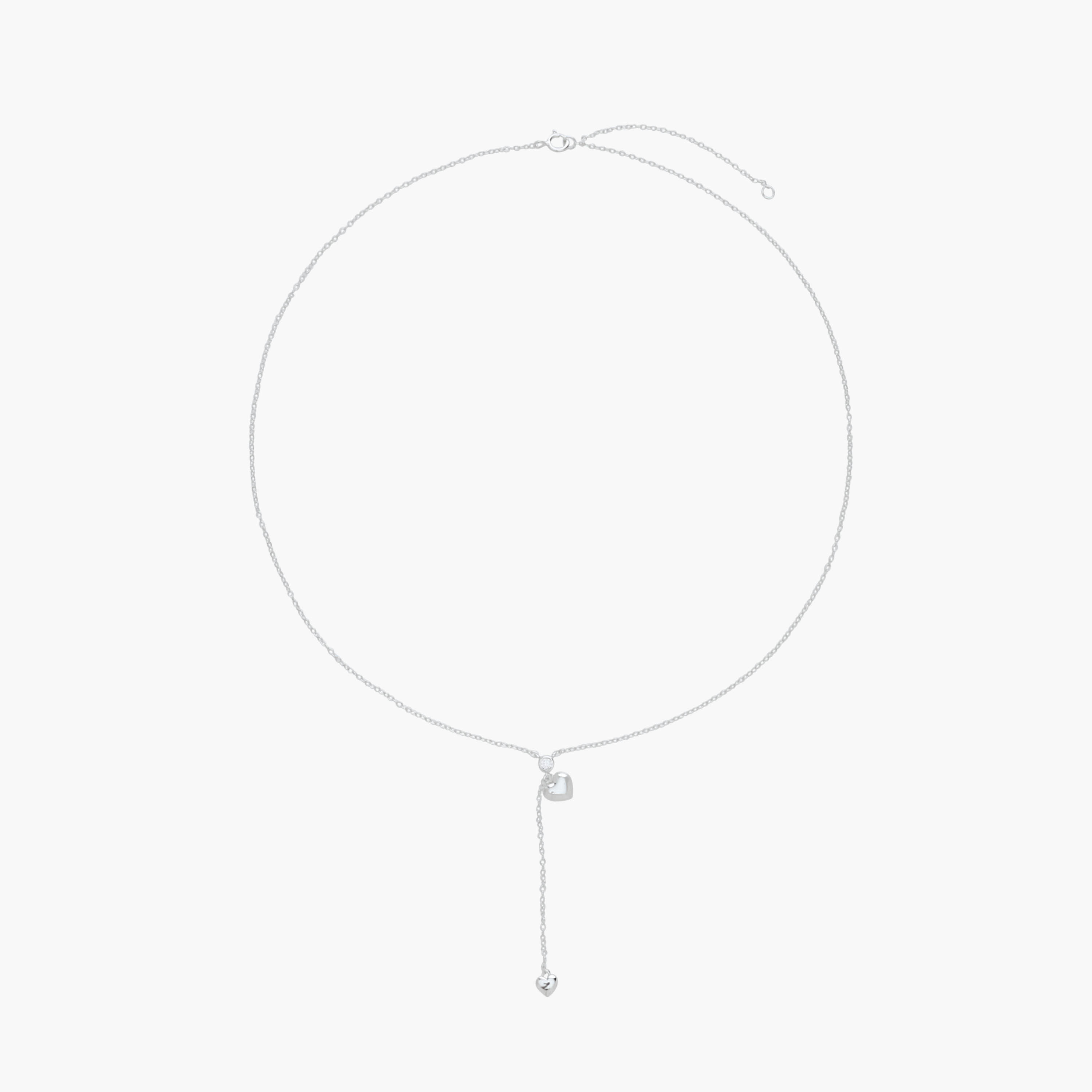 عقد بلون فضي ودلاية-women-watchesandjewellery-jewellery-necklacesandpendants-image-1
