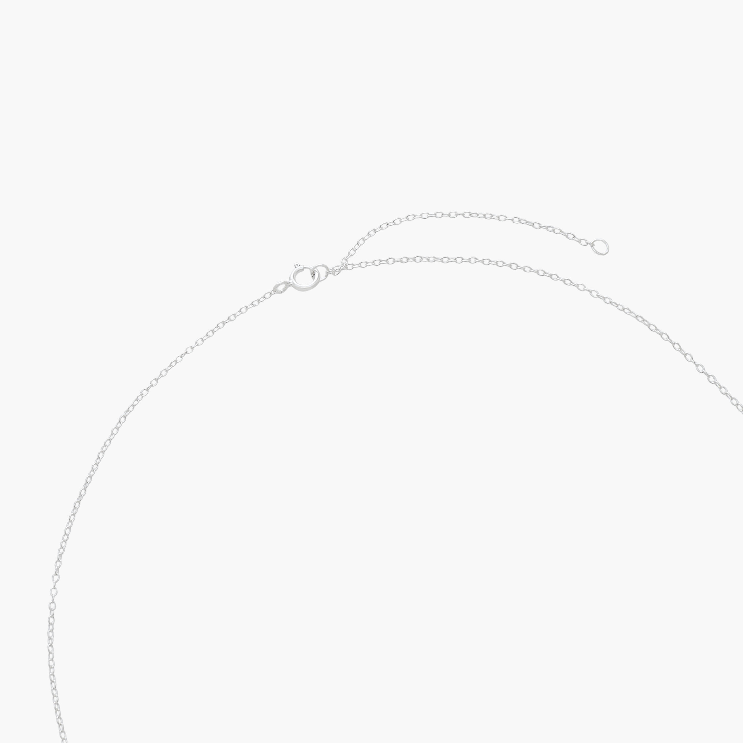 عقد بلون فضي بدلاية متدلية-women-watchesandjewellery-jewellery-necklacesandpendants-image-3