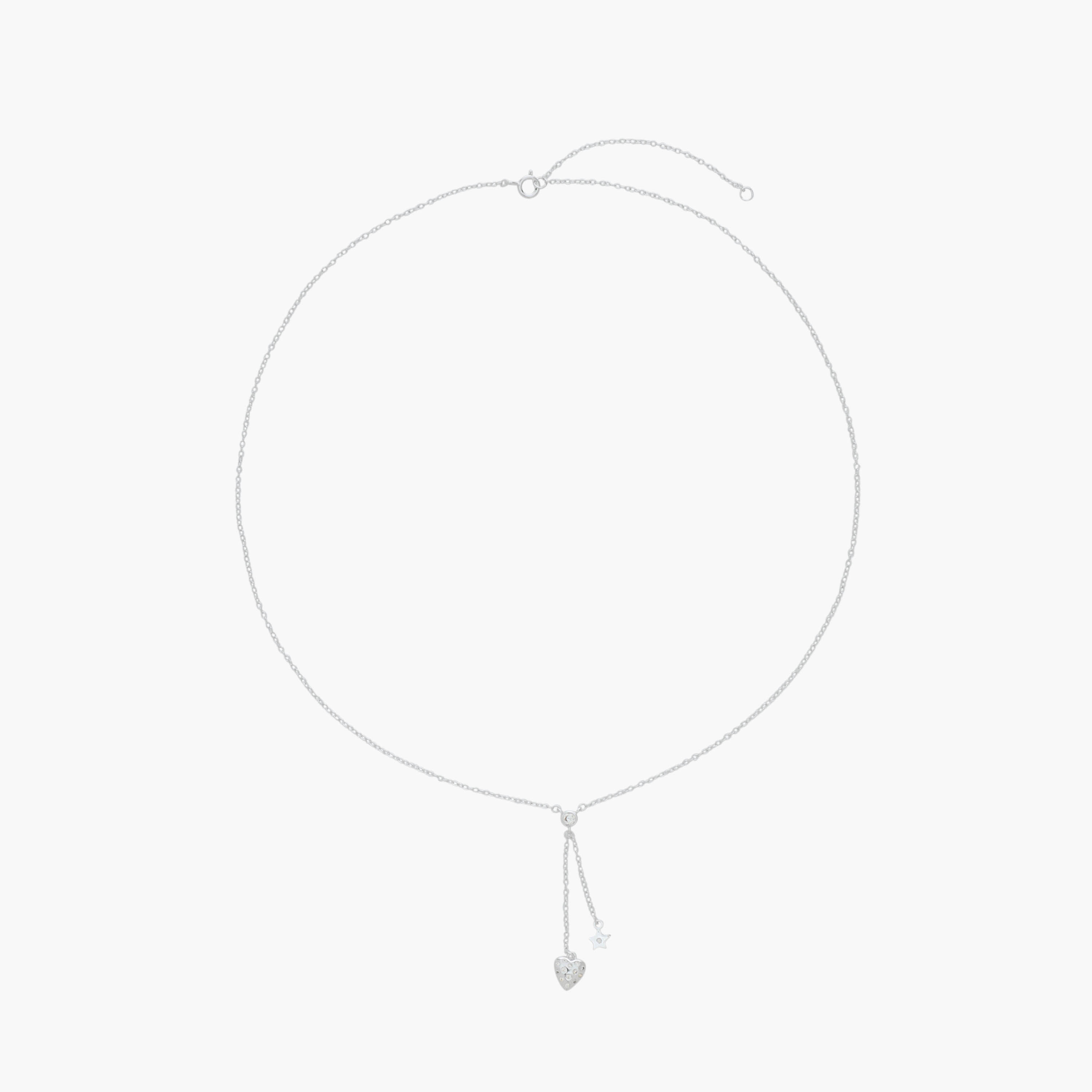 عقد بلون فضي ودلاية-women-watchesandjewellery-jewellery-necklacesandpendants-image-1
