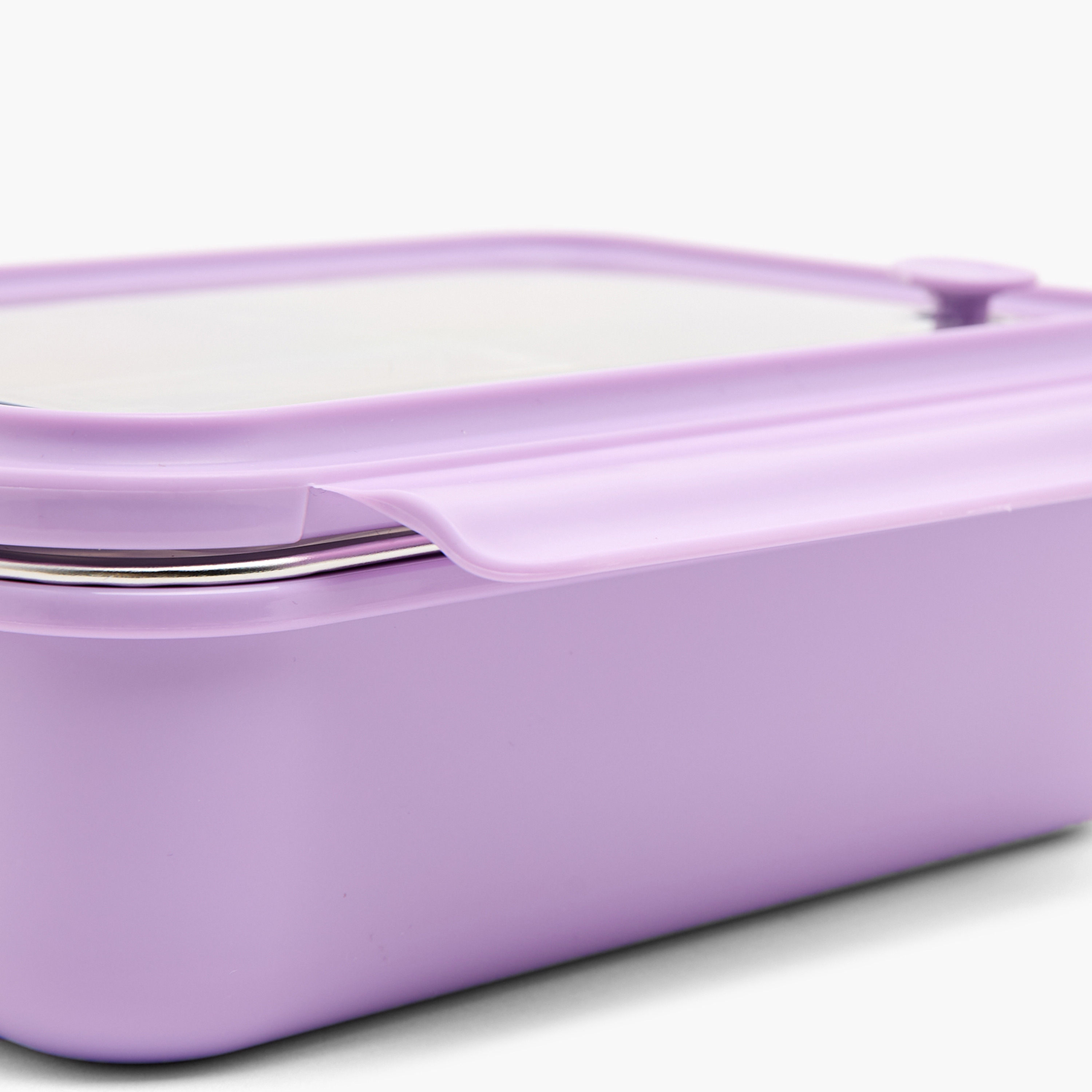 Solid Lunch Box for Kids with Foldable Fork - 1.1 L-school-lunchessentials-lunchboxes-image-6