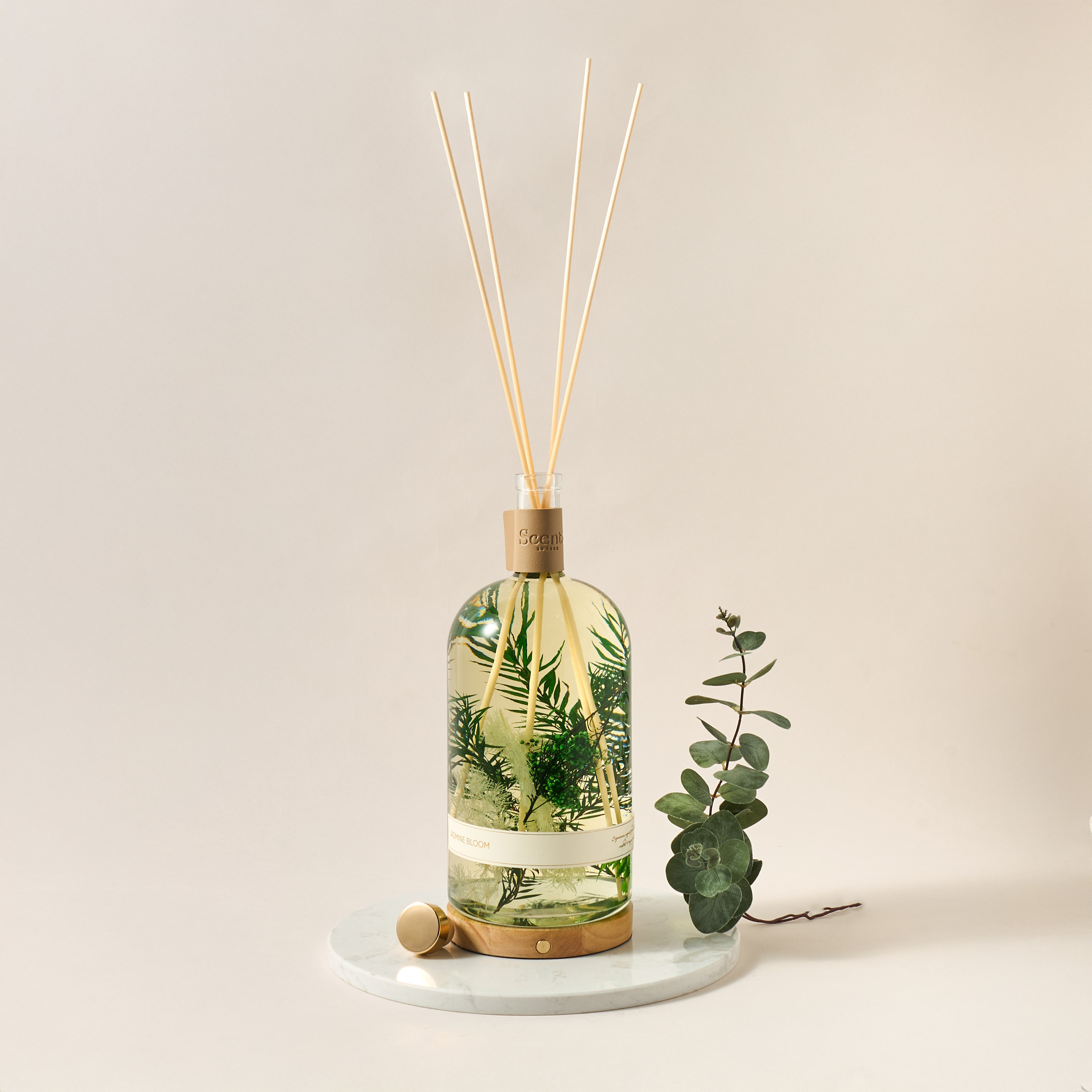 Scent.d London Jasmine Bloom Reed Diffuser - 2.5 L-household-homefragrance-reeddiffusers-image-1