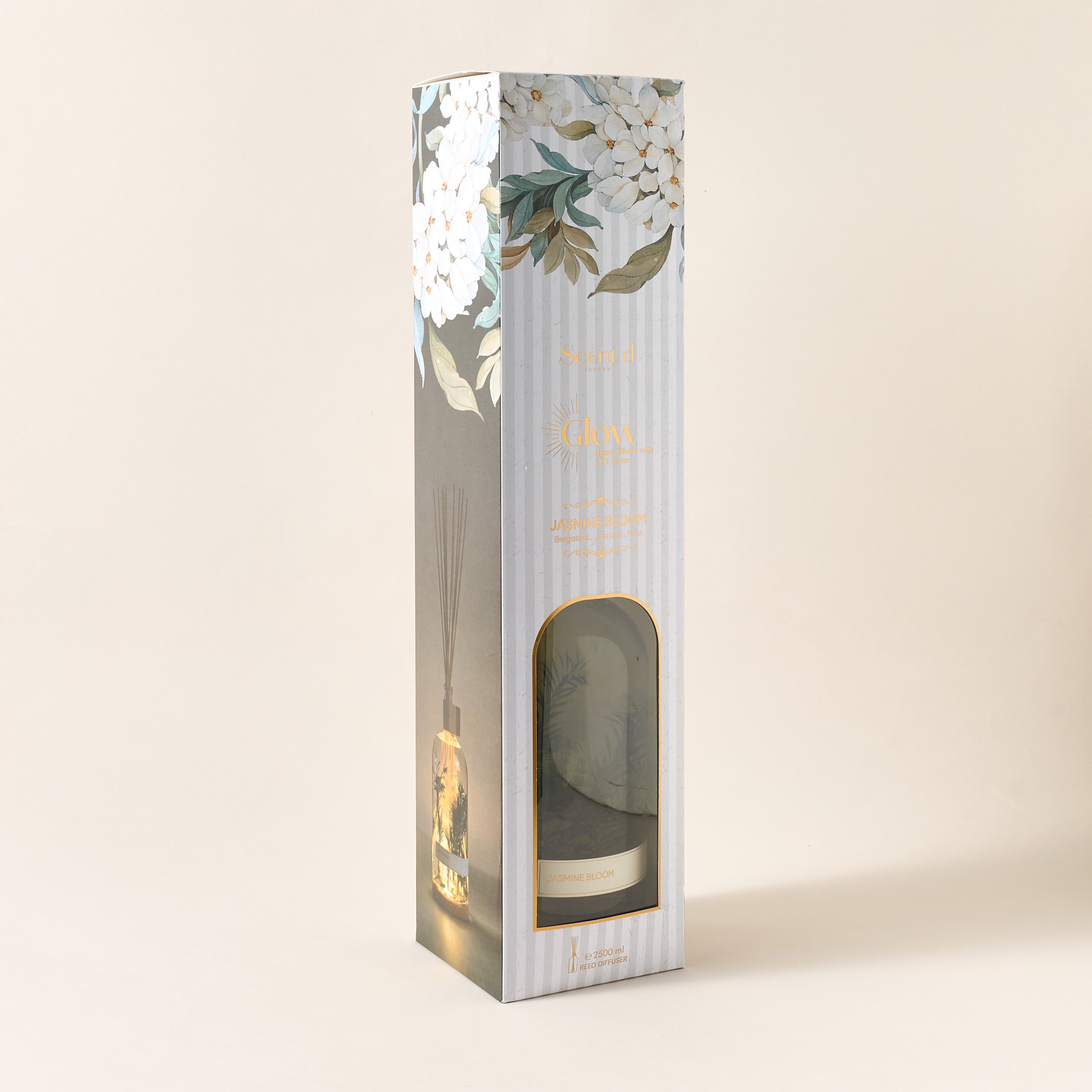 Scent.d London Jasmine Bloom Reed Diffuser - 2.5 L-household-homefragrance-reeddiffusers-image-7