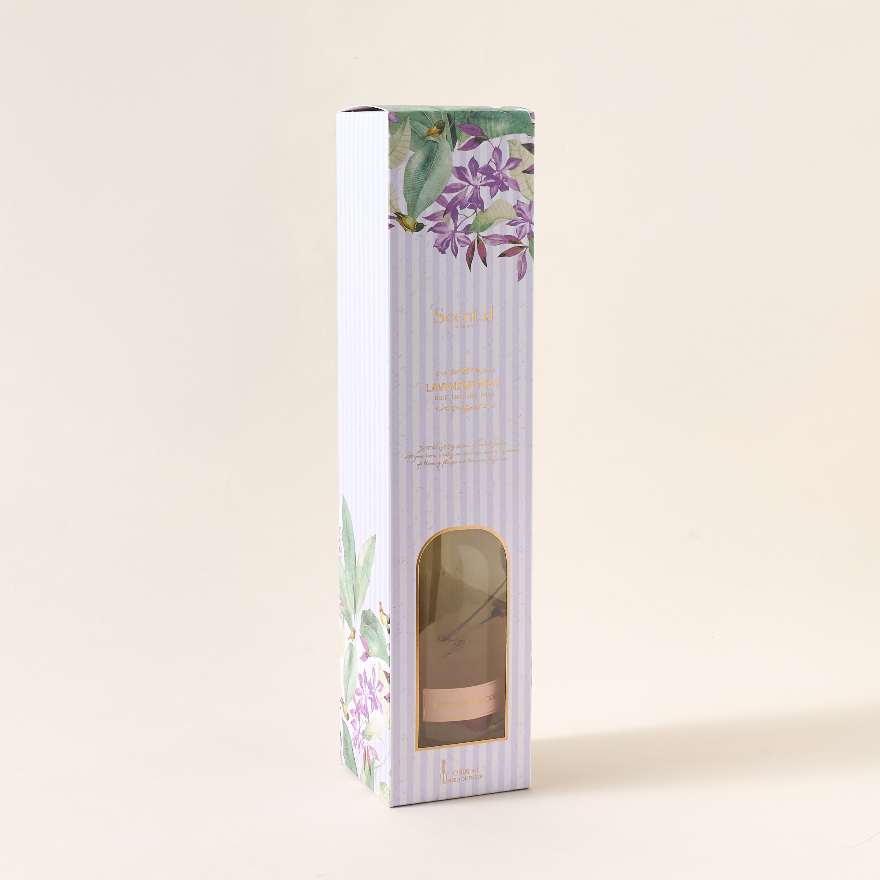 Scent.d London Musk Amberwood Reed Diffuser - 500 ml-household-homefragrance-reeddiffusers-image-6