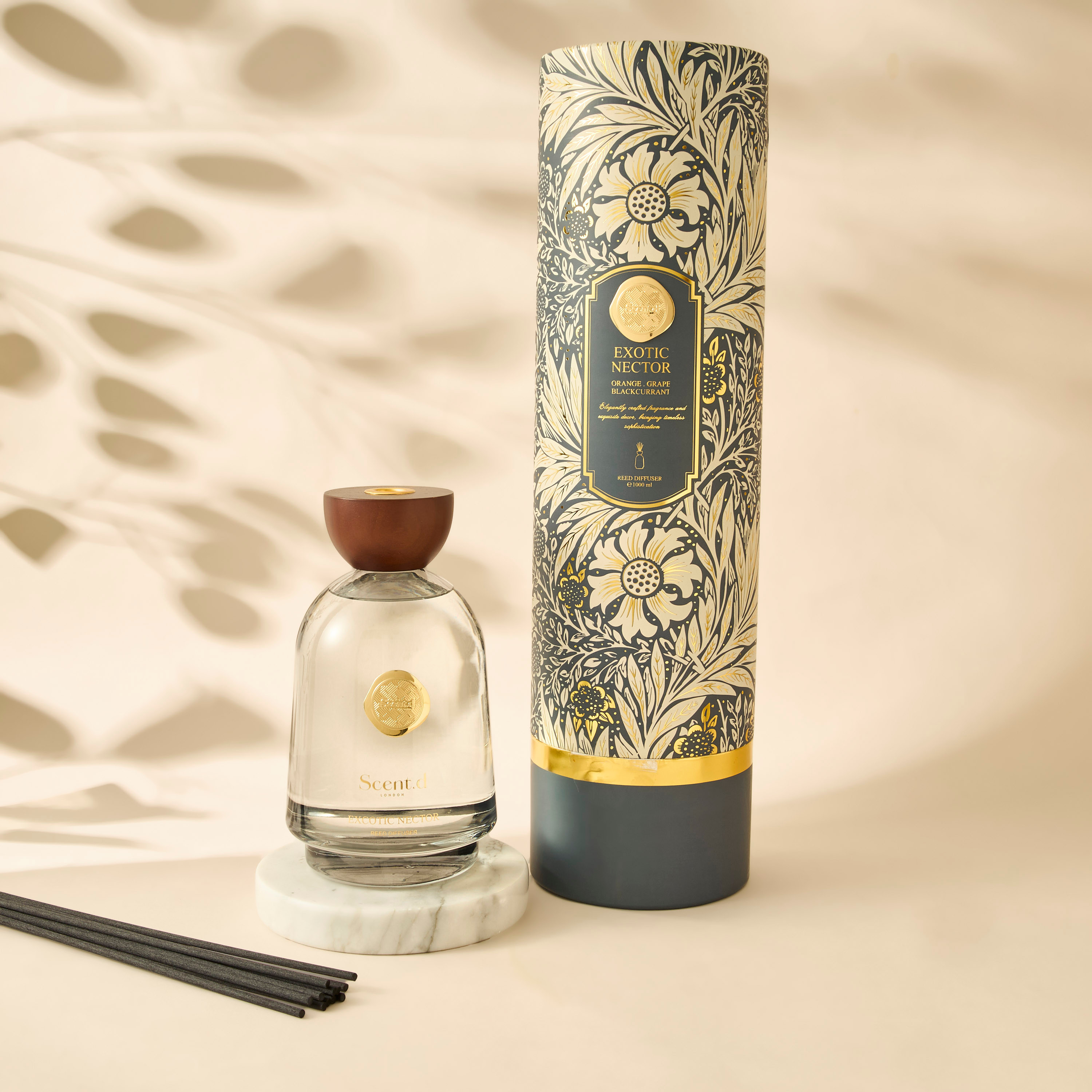 Scent.d London Exotic Nector Reed Diffuser - 1000 ml-household-homefragrance-reeddiffusers-image-4