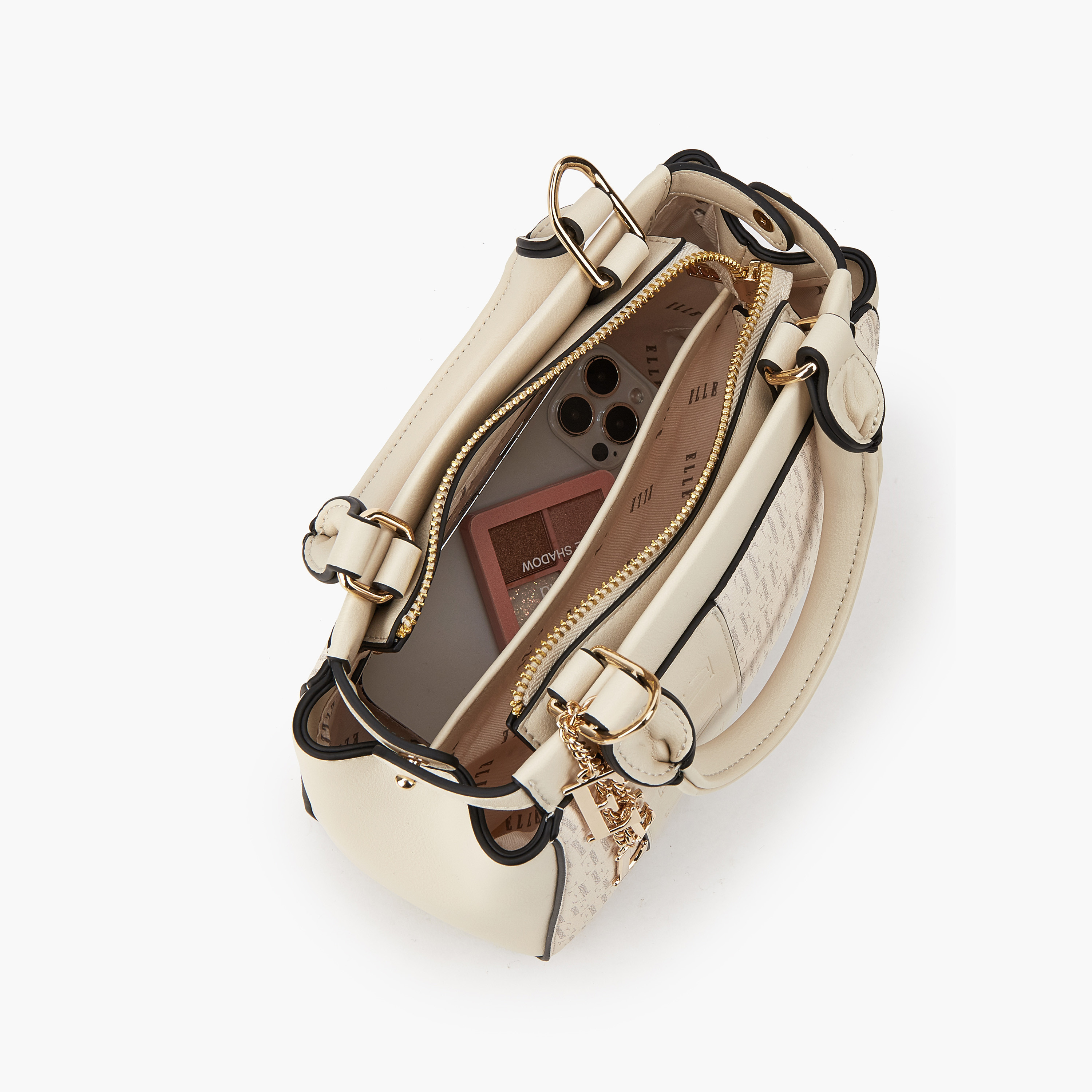 شنطة ساتشيل بطبعات مونوجرام وحزام قابل للفصل من إيل-women-bagsandwallets-handbags-image-7