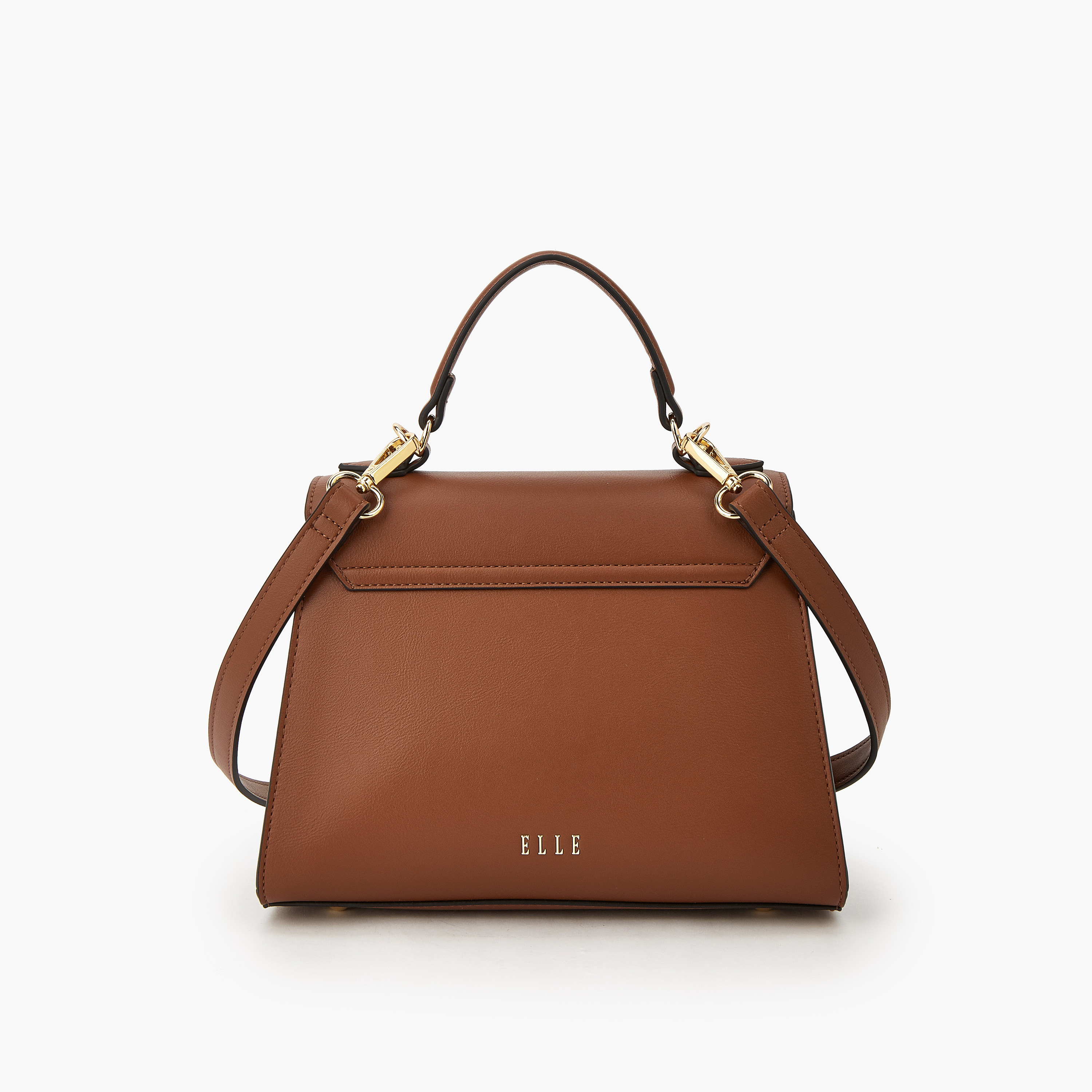 Elle Cutwork Satchel Bag with Detachable Strap-women-bagsandwallets-handbags-image-5