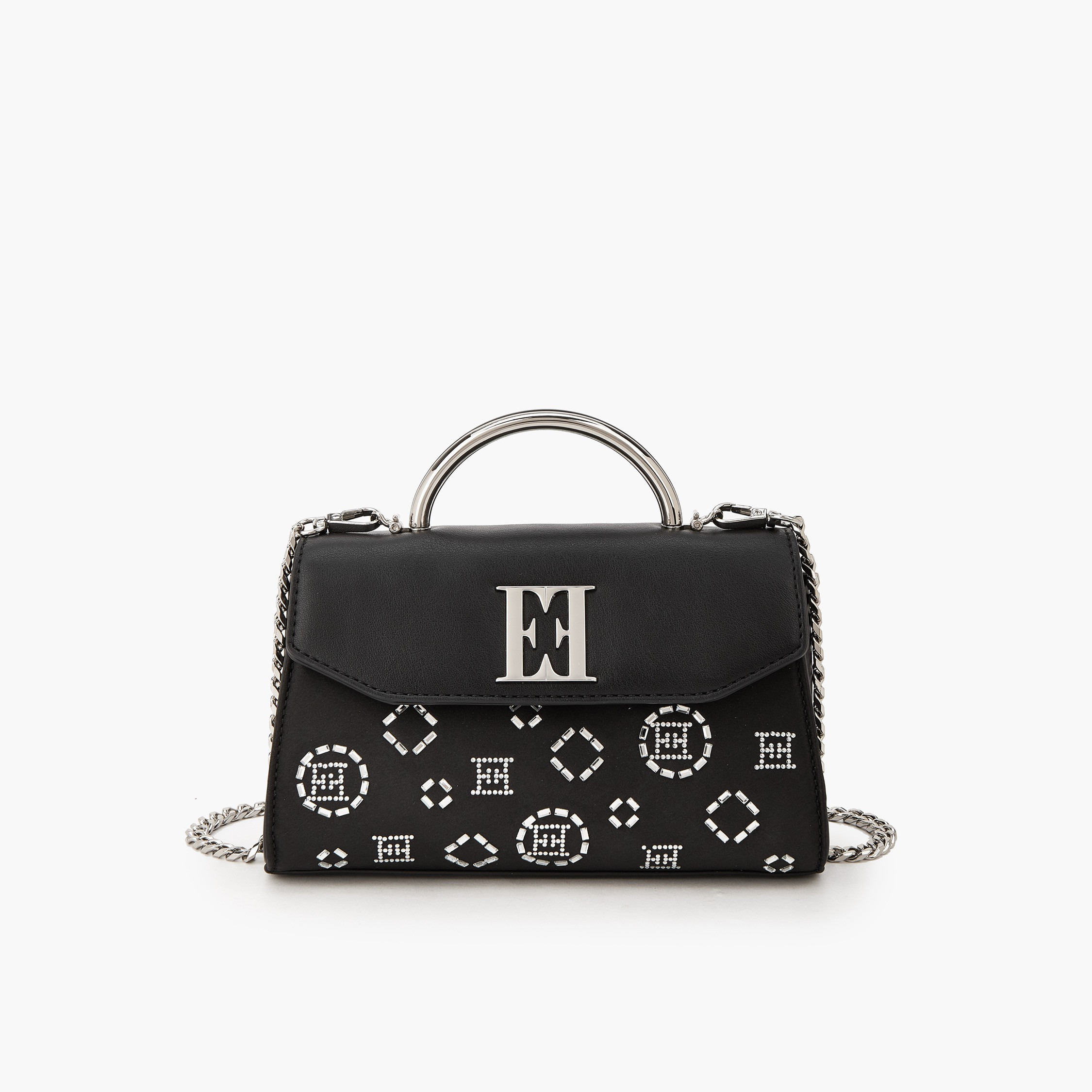 شنطة كروس بودي مزينة بحزام سلسلة قابل للفصل من إيل-women-bagsandwallets-handbags-image-1