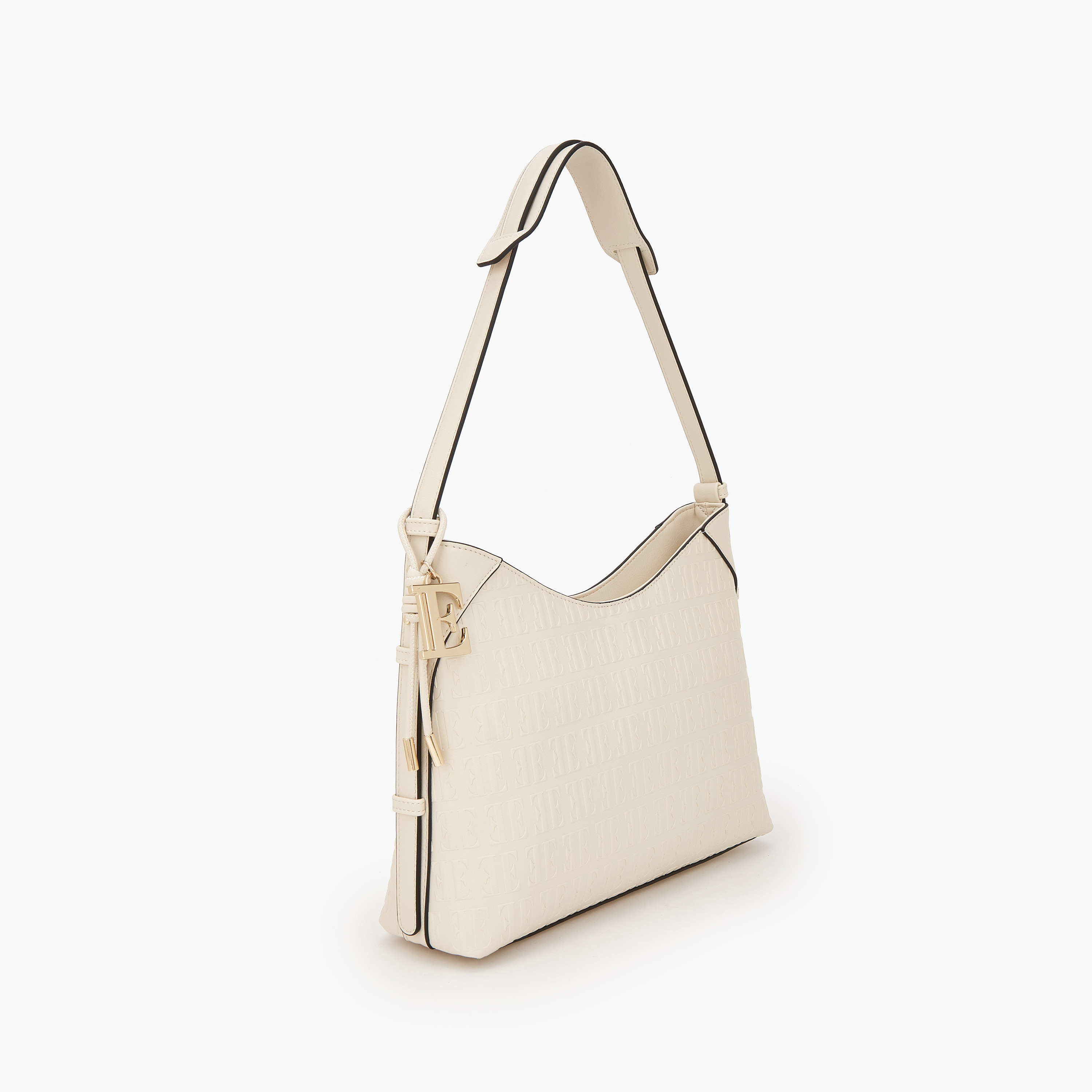 شنطة كتف منقوشة بمقبض حزام من إيل-women-bagsandwallets-handbags-image-2