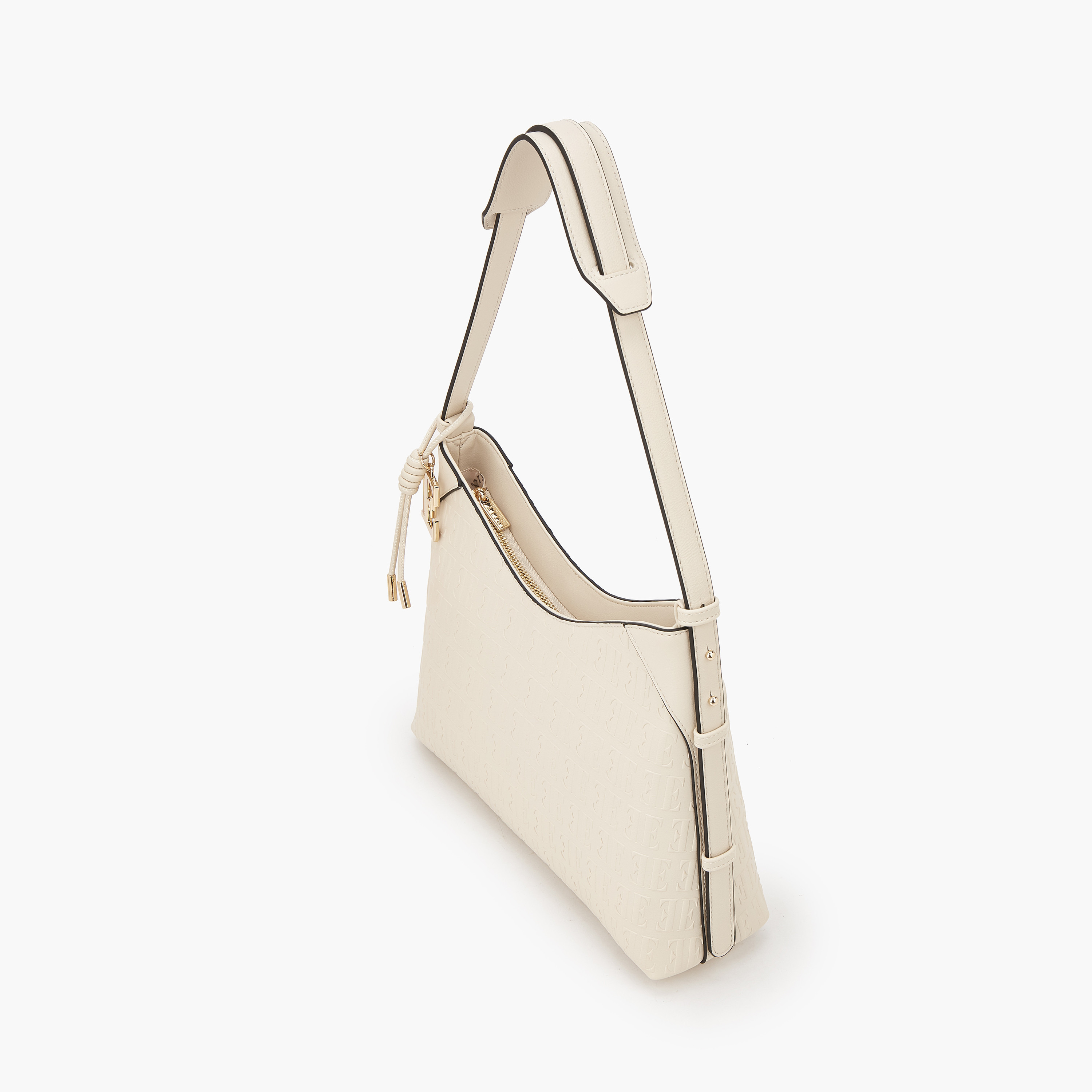 شنطة كتف منقوشة بمقبض حزام من إيل-women-bagsandwallets-handbags-image-5