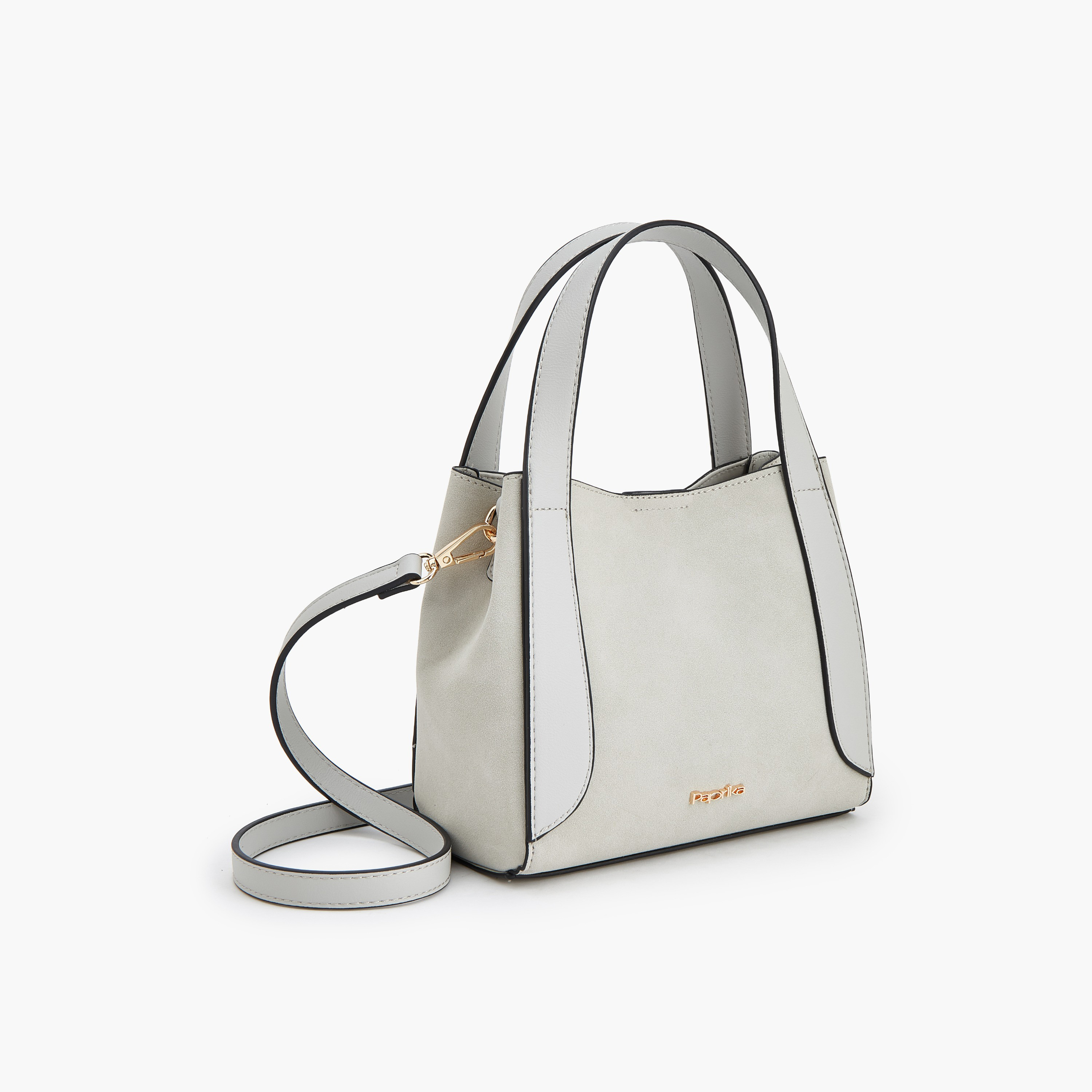 Paprika Solid Tote Bag with Detachable Strap-women-bagsandwallets-handbags-image-4