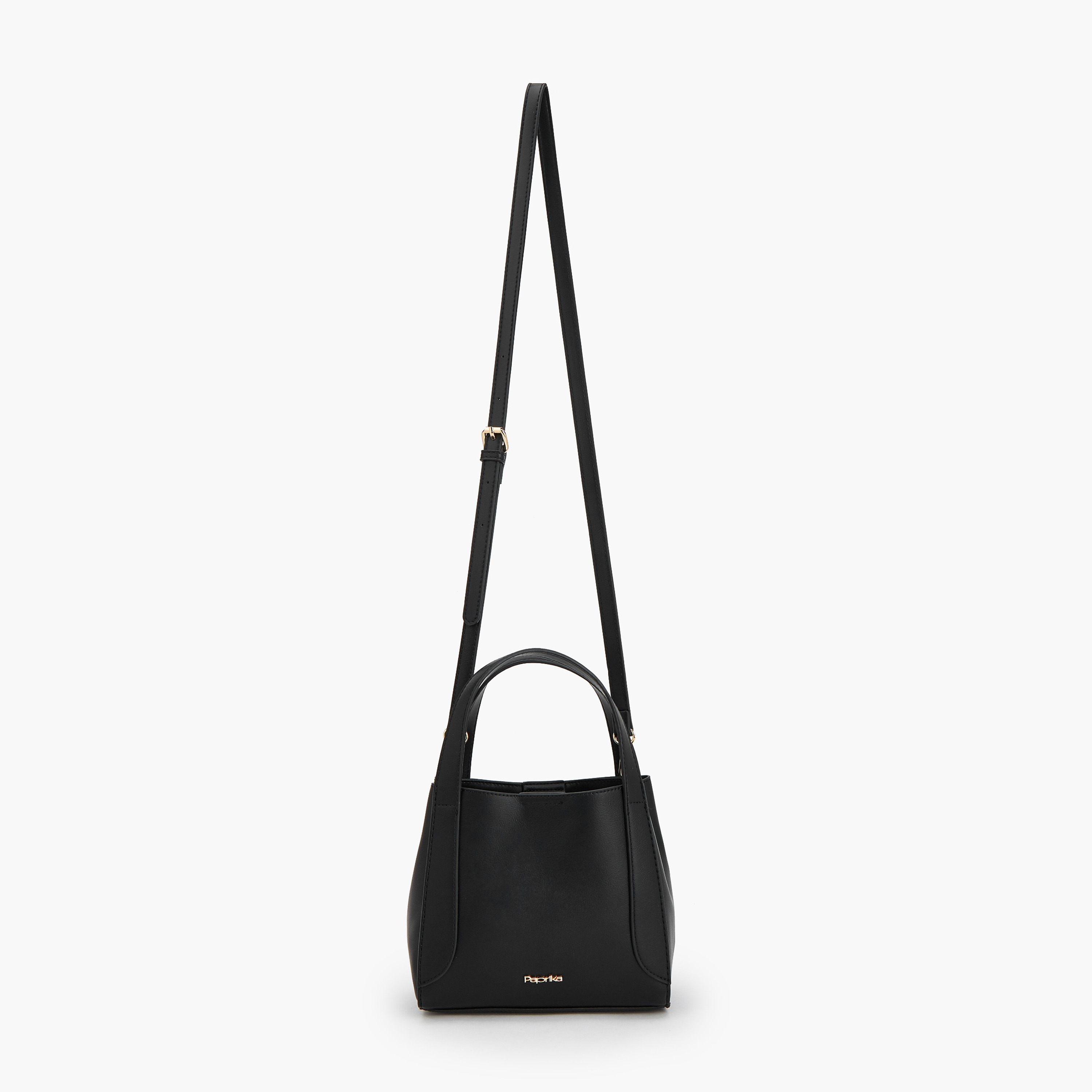 Paprika Solid Tote Bag with Detachable Strap-women-bagsandwallets-handbags-image-3