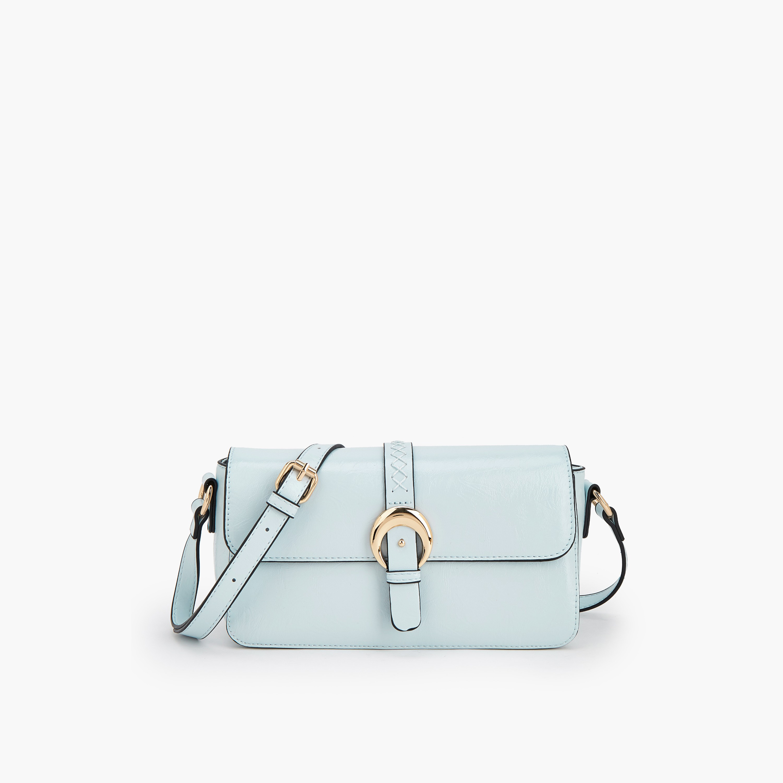 شنطة كروس بودي بإبزيم وحزام قابل للتعديل من بابريكا-women-bagsandwallets-handbags-image-1