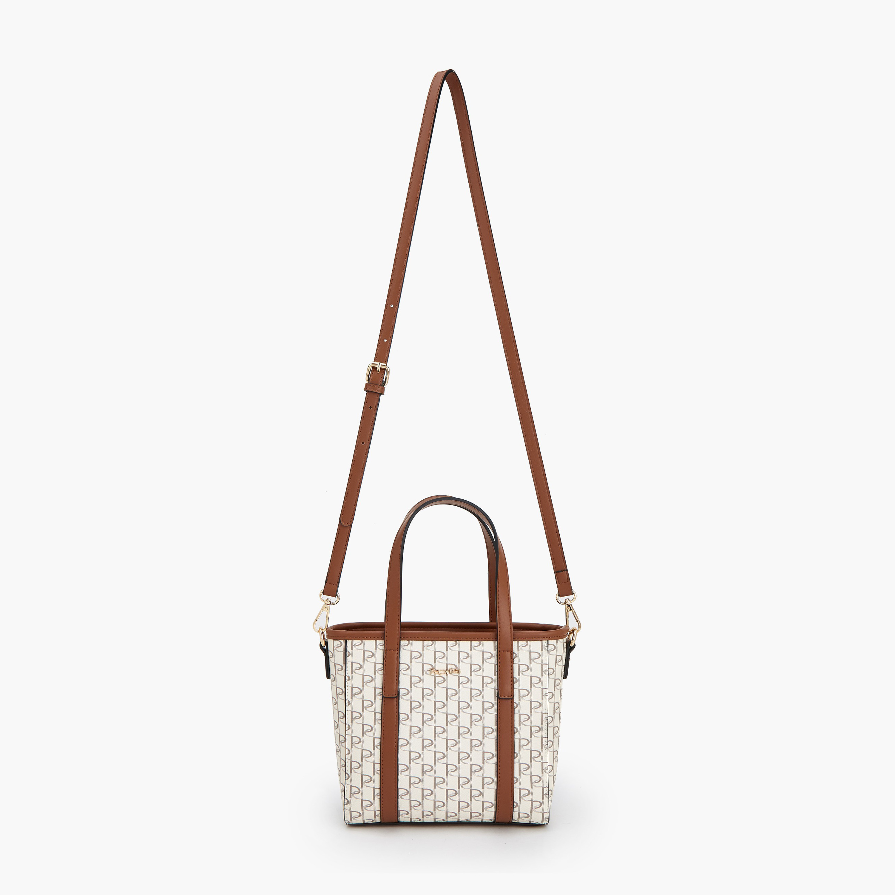 شنطة توتي بحزام قابل للفصل وطبعات مونوجرام من بابريكا-women-bagsandwallets-handbags-image-3