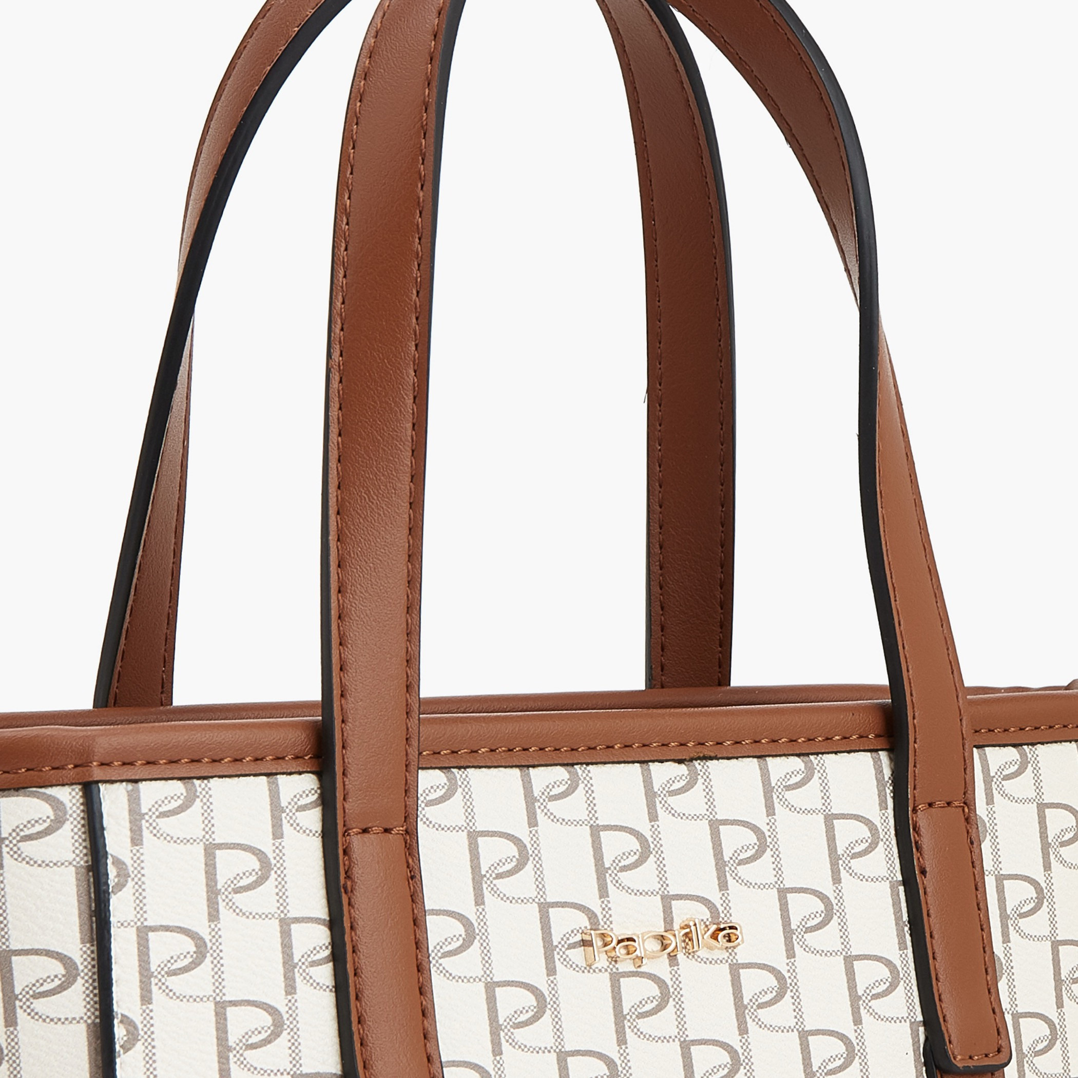شنطة توتي بحزام قابل للفصل وطبعات مونوجرام من بابريكا-women-bagsandwallets-handbags-image-5