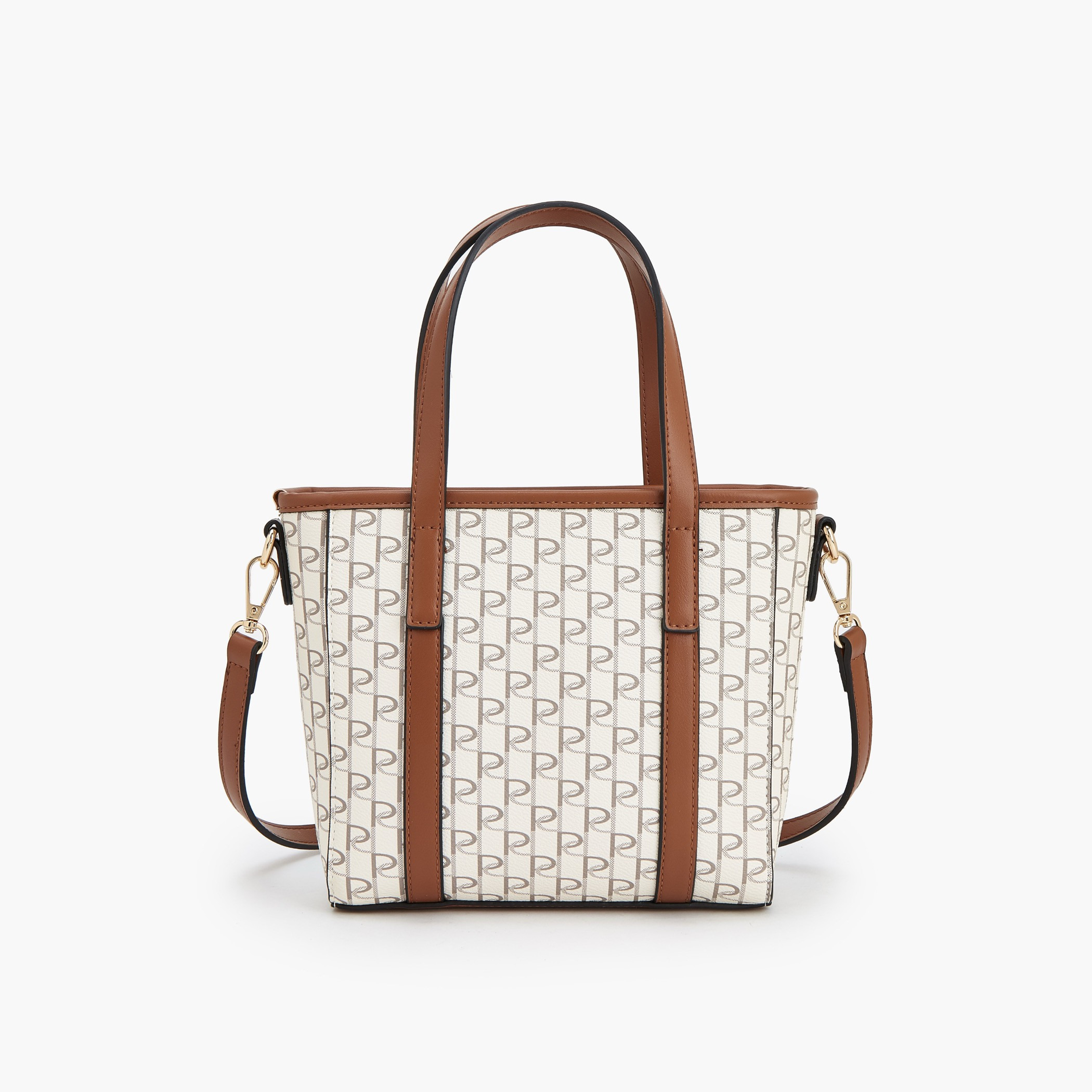 شنطة توتي بحزام قابل للفصل وطبعات مونوجرام من بابريكا-women-bagsandwallets-handbags-image-6