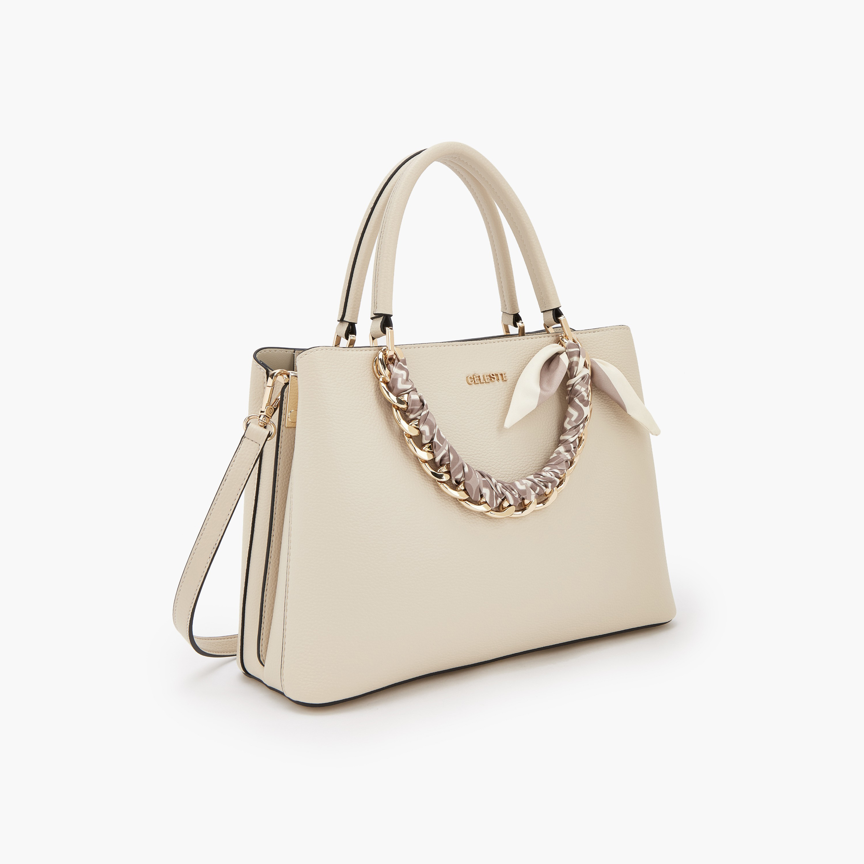 Celeste Chain Accent Tote Bag with Detachable Strap-women-bagsandwallets-handbags-image-5