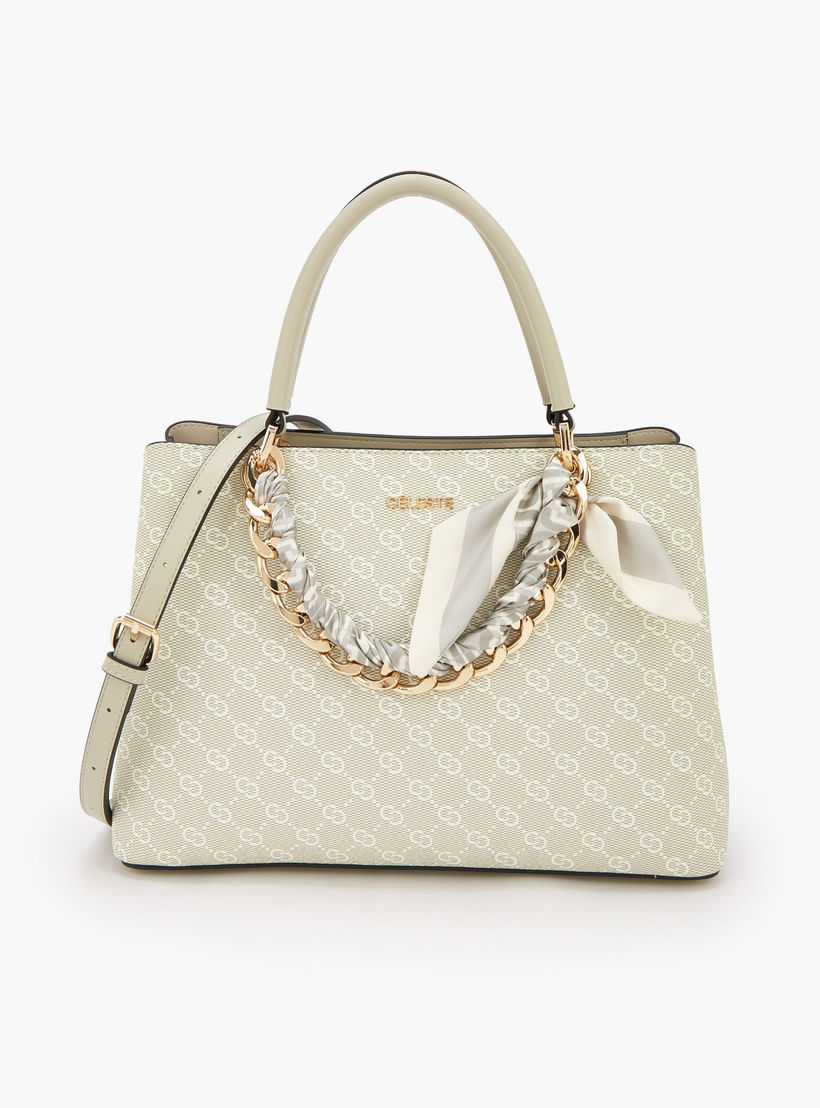 شنطة توتي بطبعات مونوجرام وحزام قابل للفصل من سيليست-women-bagsandwallets-handbags-image-1