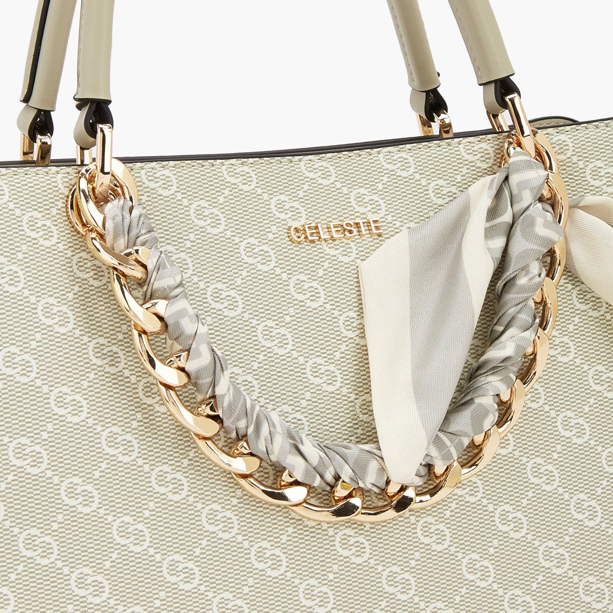 شنطة توتي بطبعات مونوجرام وحزام قابل للفصل من سيليست-women-bagsandwallets-handbags-image-4