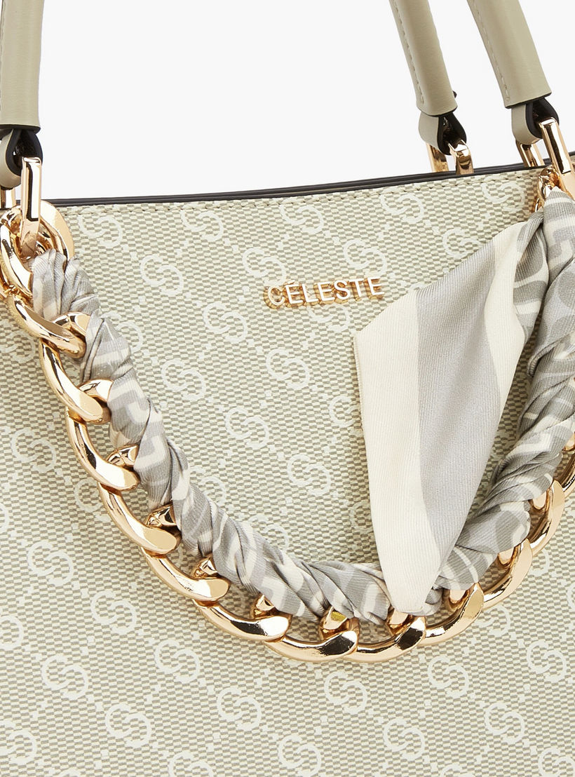 شنطة توتي بطبعات مونوجرام وحزام قابل للفصل من سيليست-women-bagsandwallets-handbags-image-4