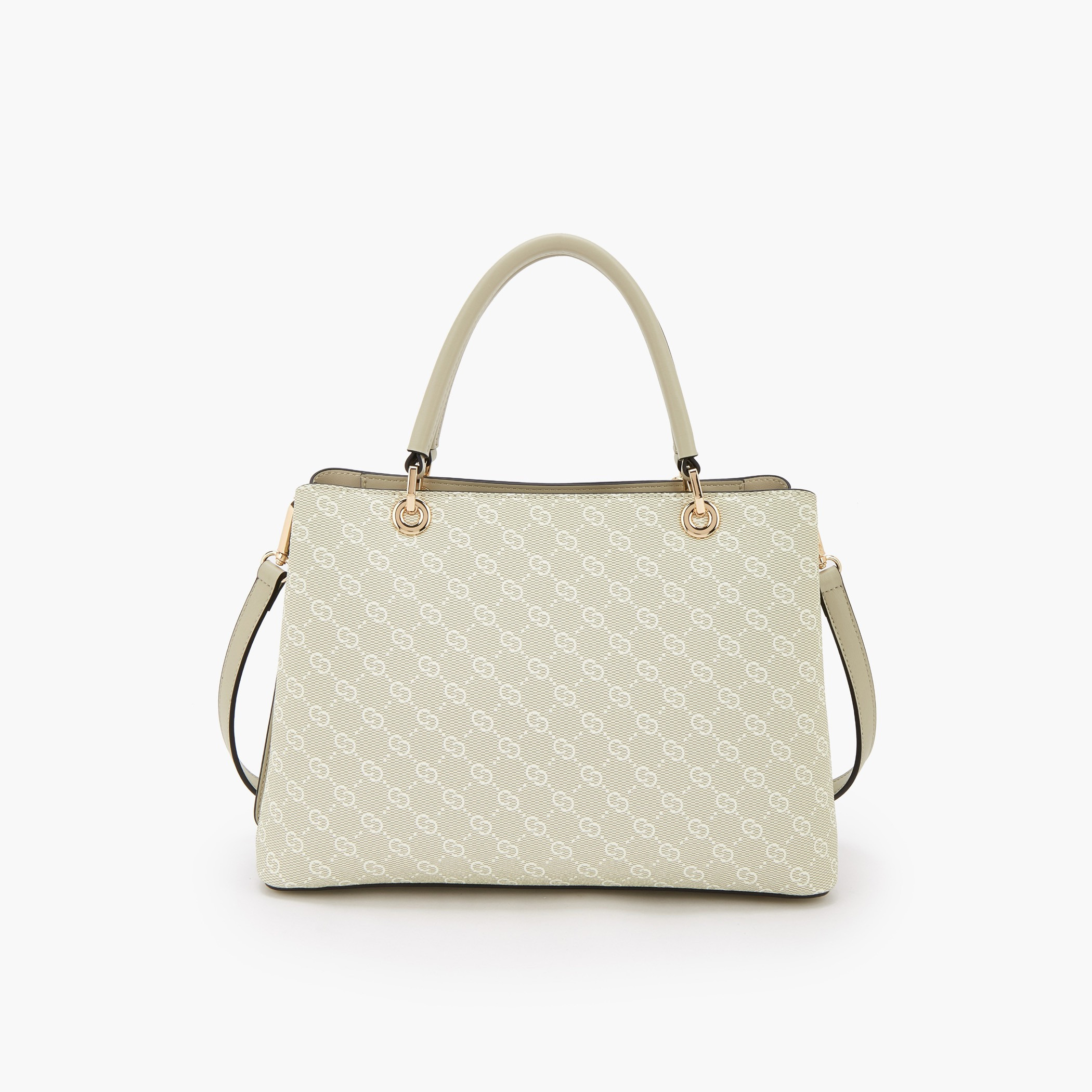 شنطة توتي بطبعات مونوجرام وحزام قابل للفصل من سيليست-women-bagsandwallets-handbags-image-5